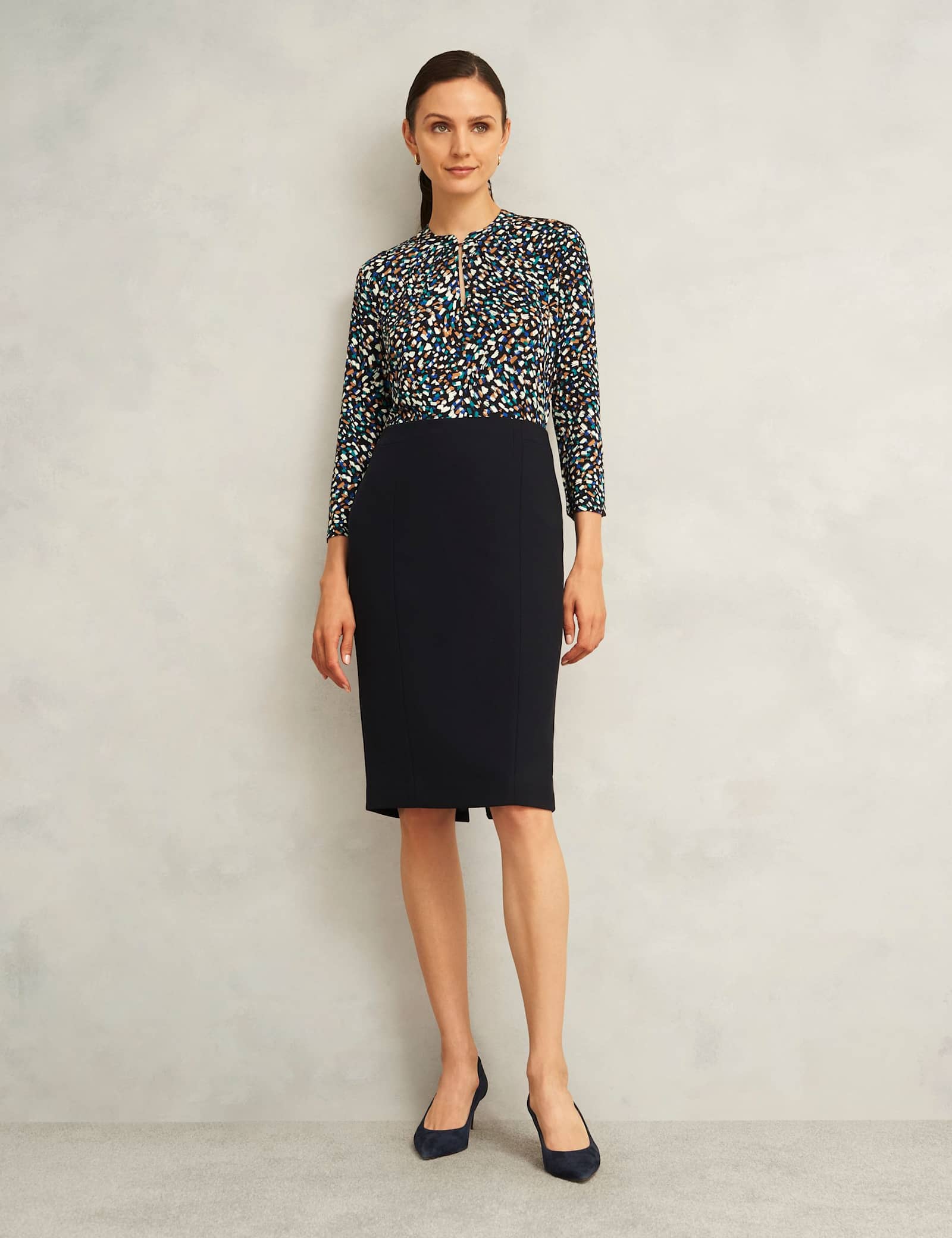 Knee Length Pencil Skirt - image 1
