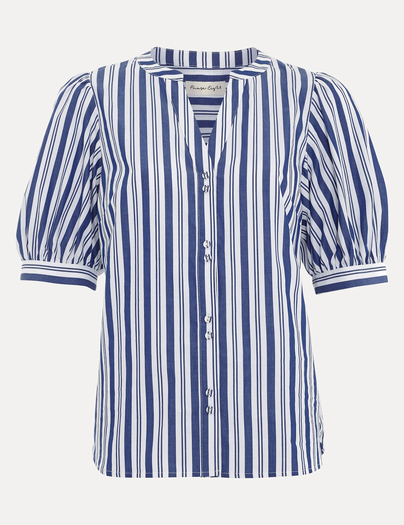 Pure Cotton Striped Blouse - image 1