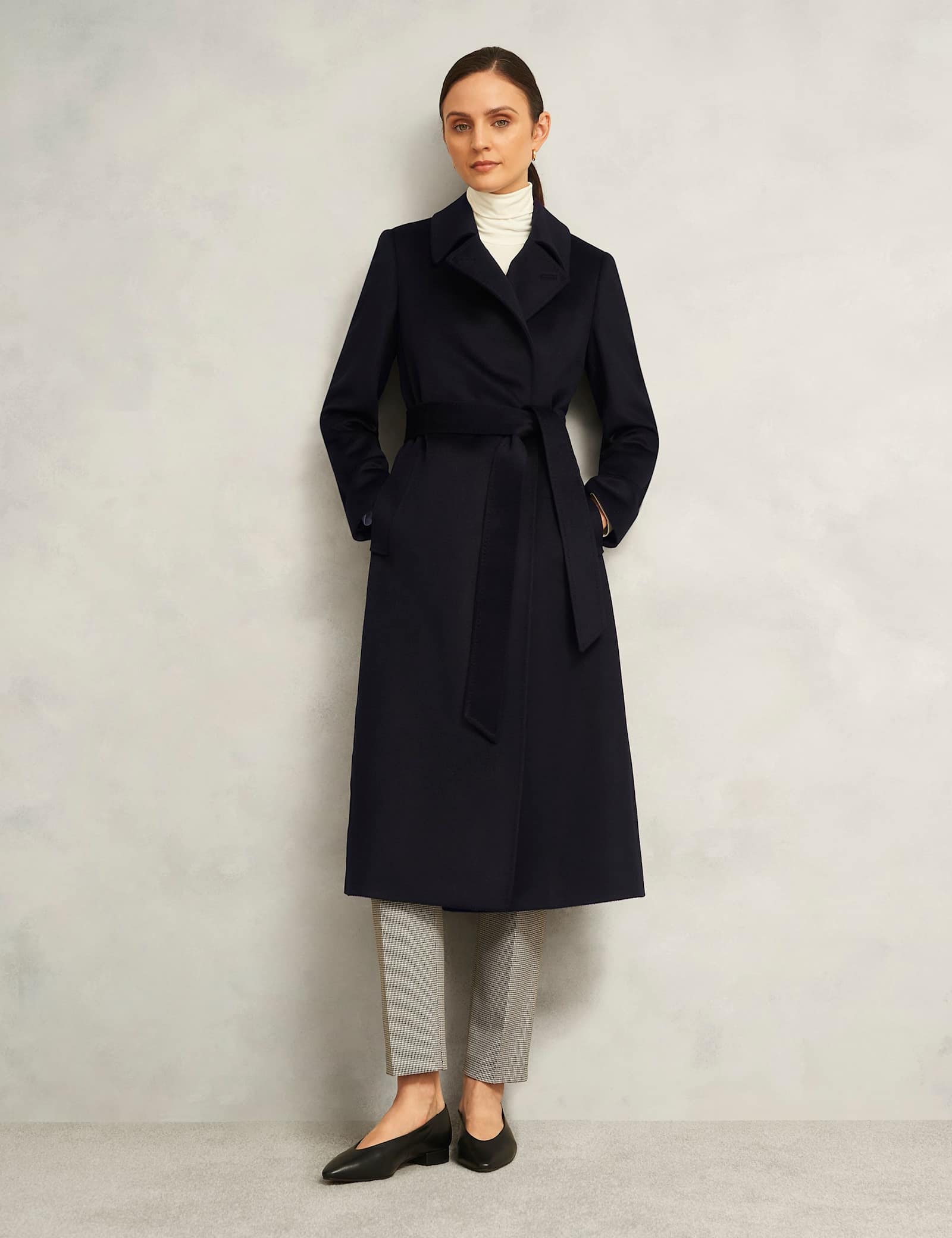 Pure Wool Double Breasted Trench Coat - image 3