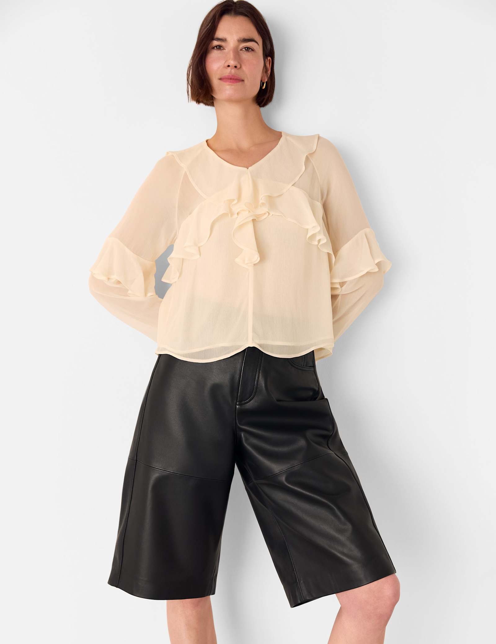 Ruffle Frill Detail Blouse - image 2