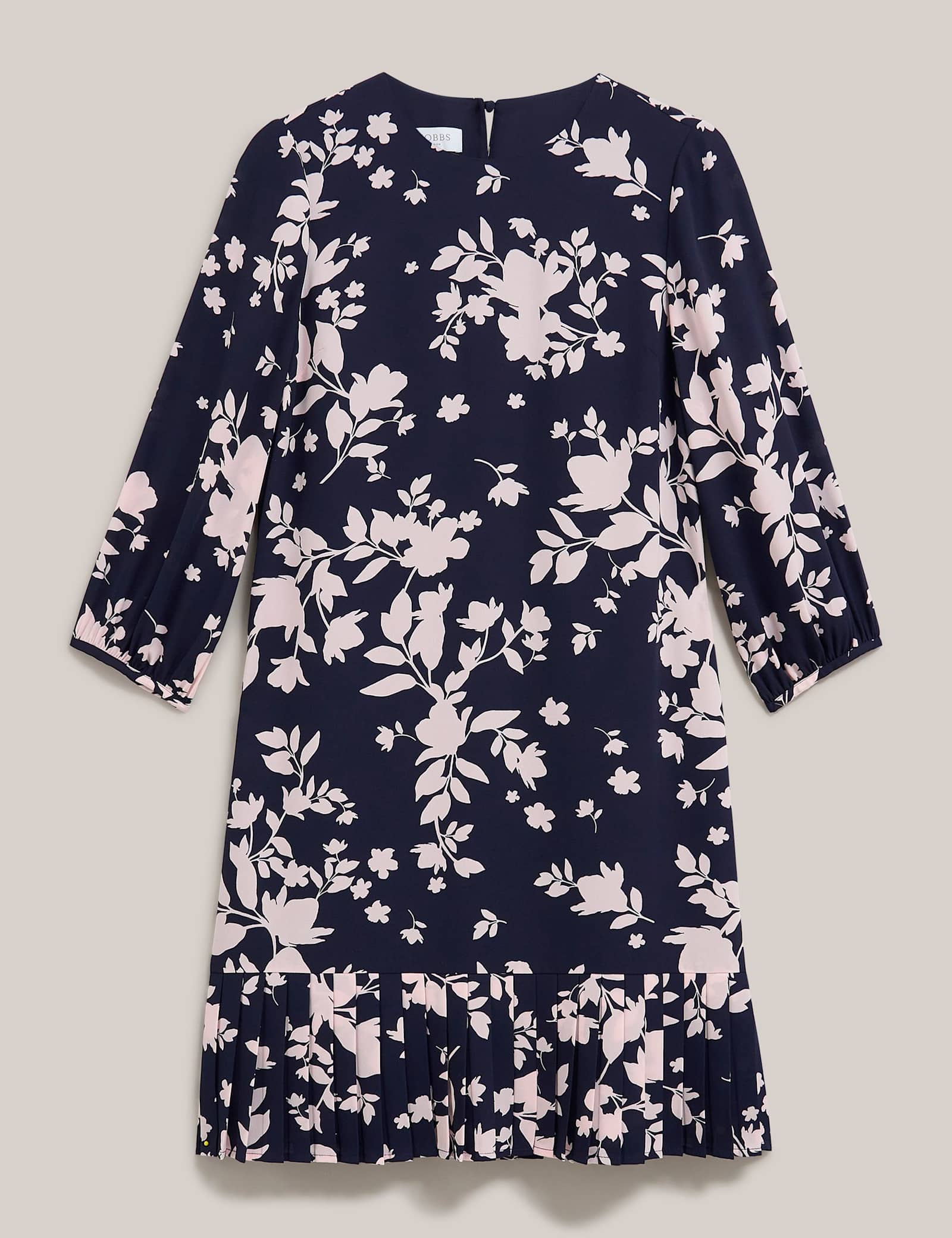 Floral Mini Shift Dress - image 1