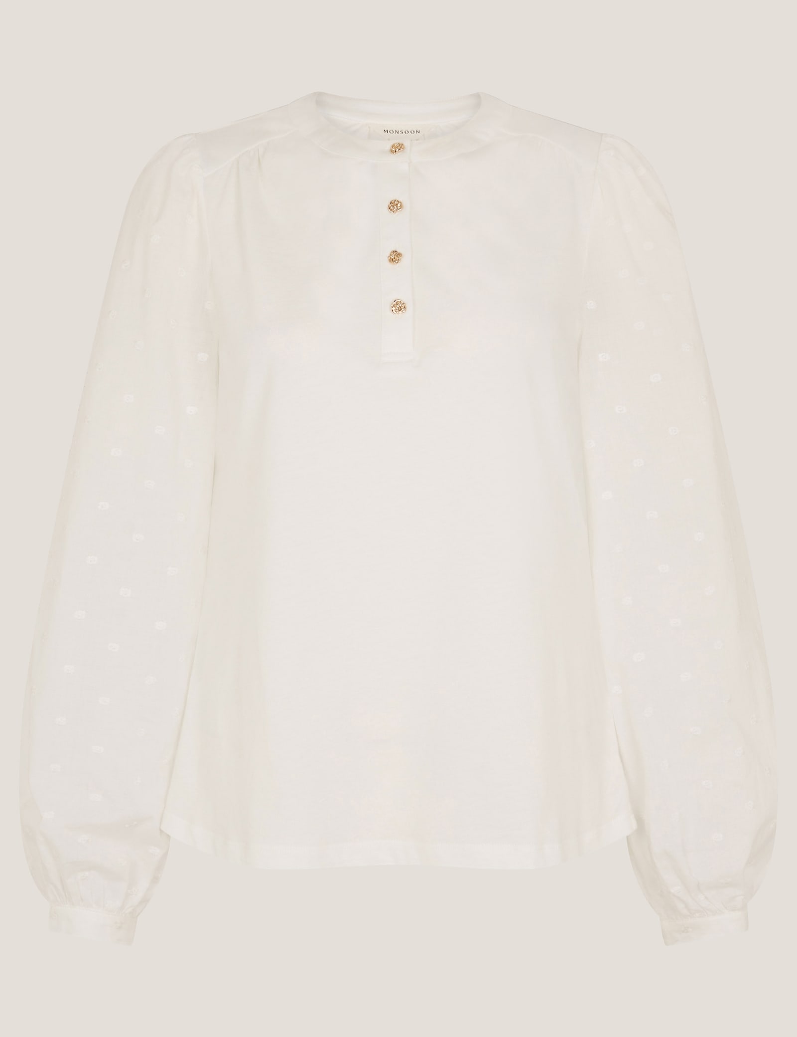 Pure Cotton Embroidered Blouse - image 1