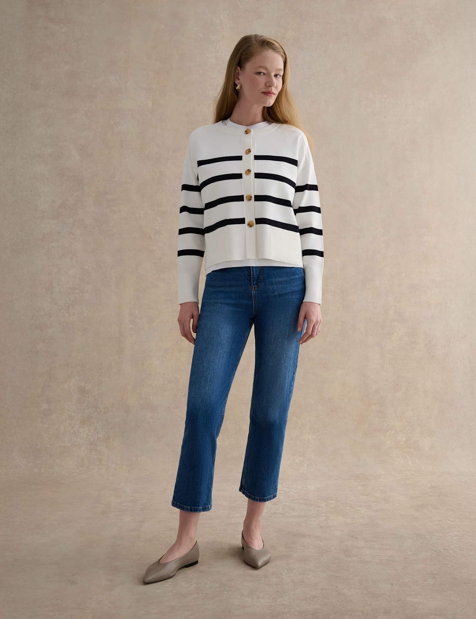 Striped Cardigan - image 2