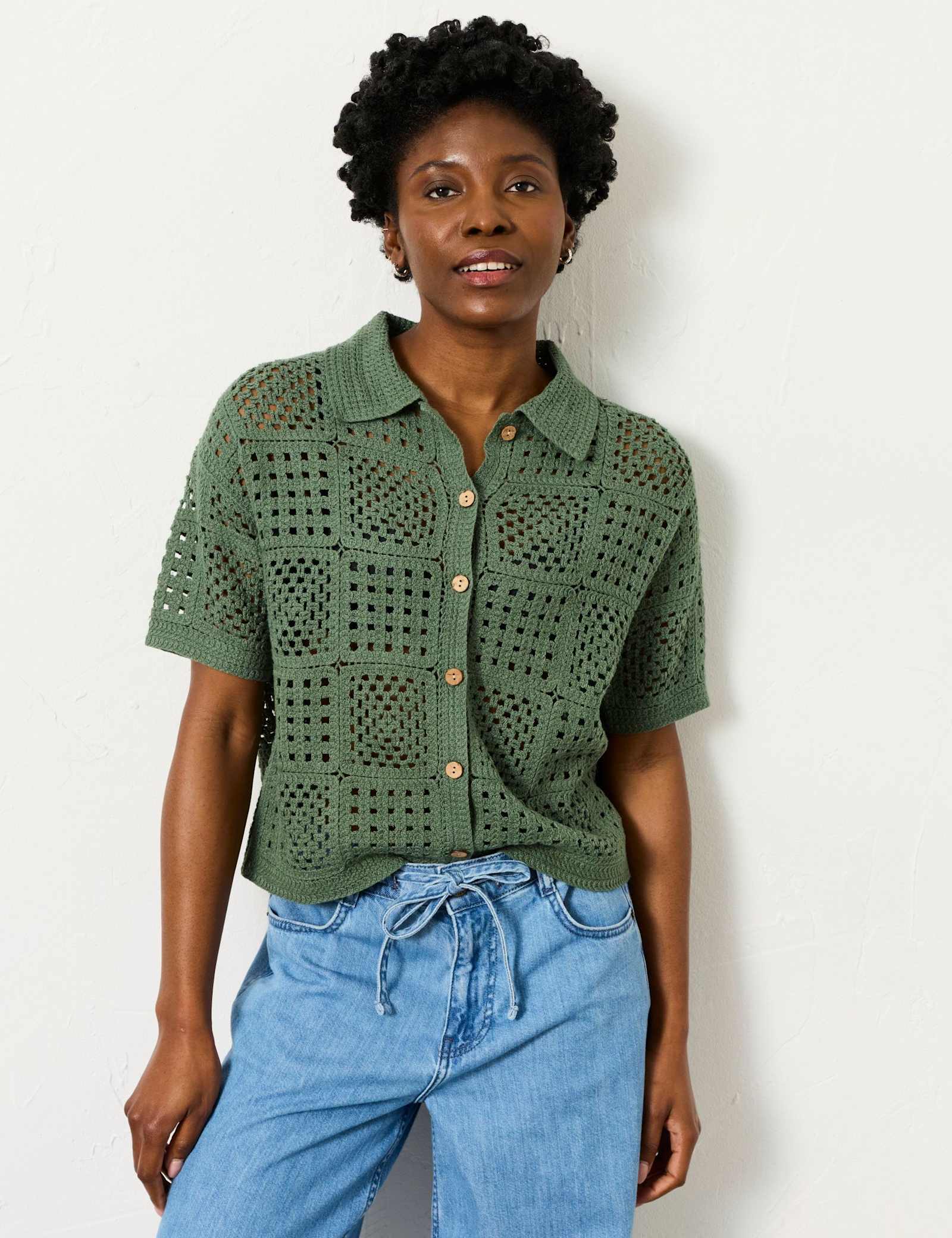 Cotton Rich Textured Shirt - image 2