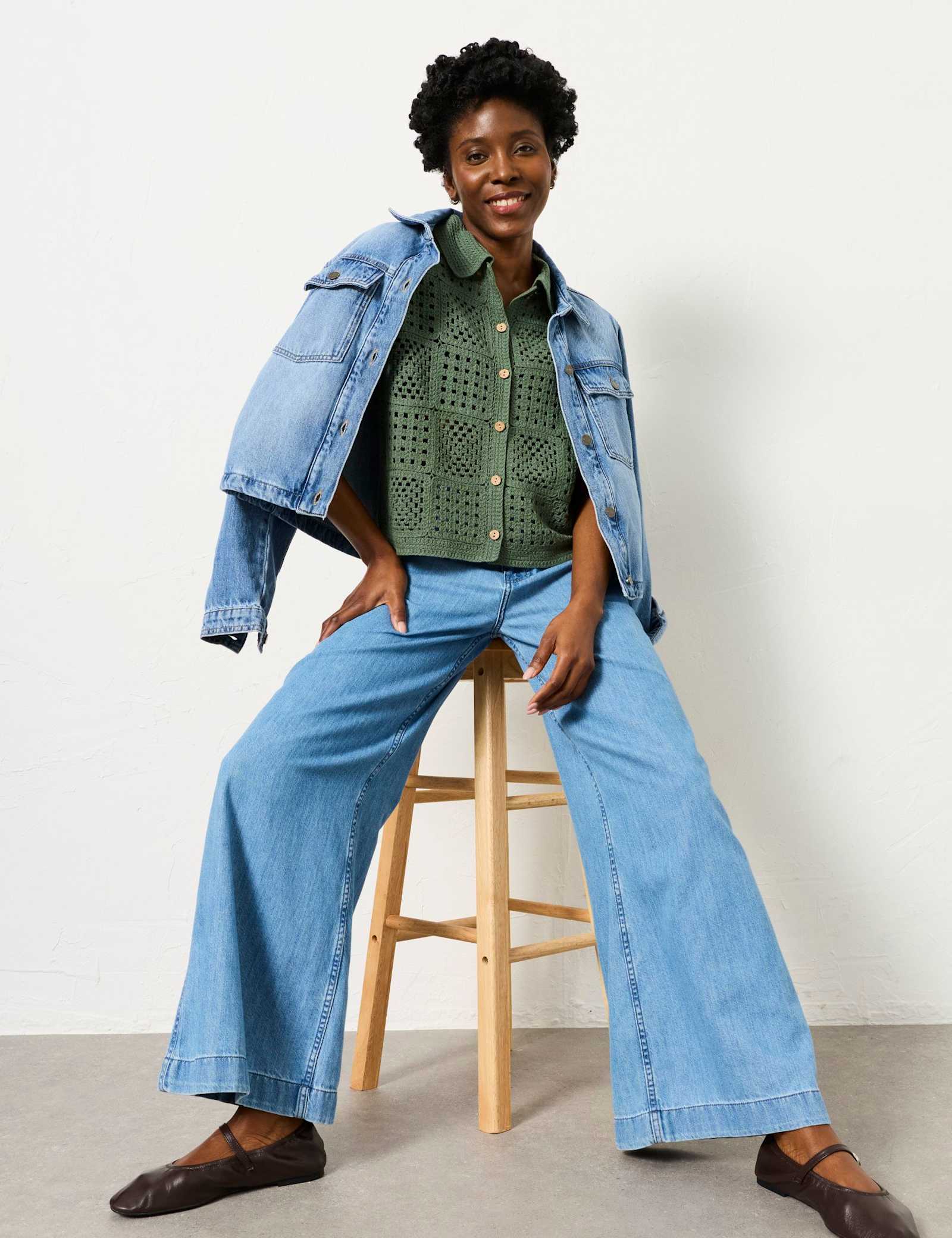 Cotton Rich Textured Shirt - image 4