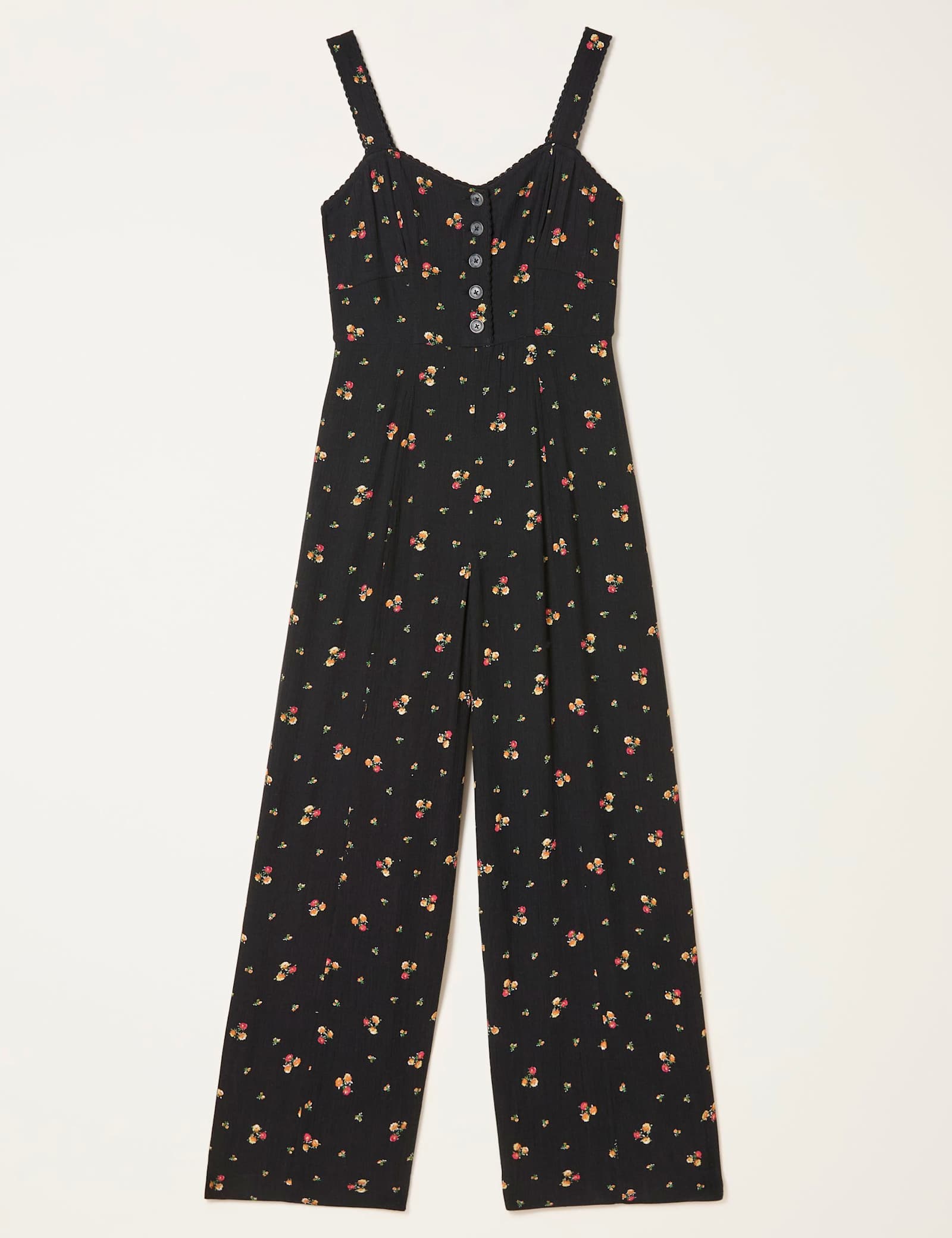 Floral Sleeveless Jumpsuit - image 1