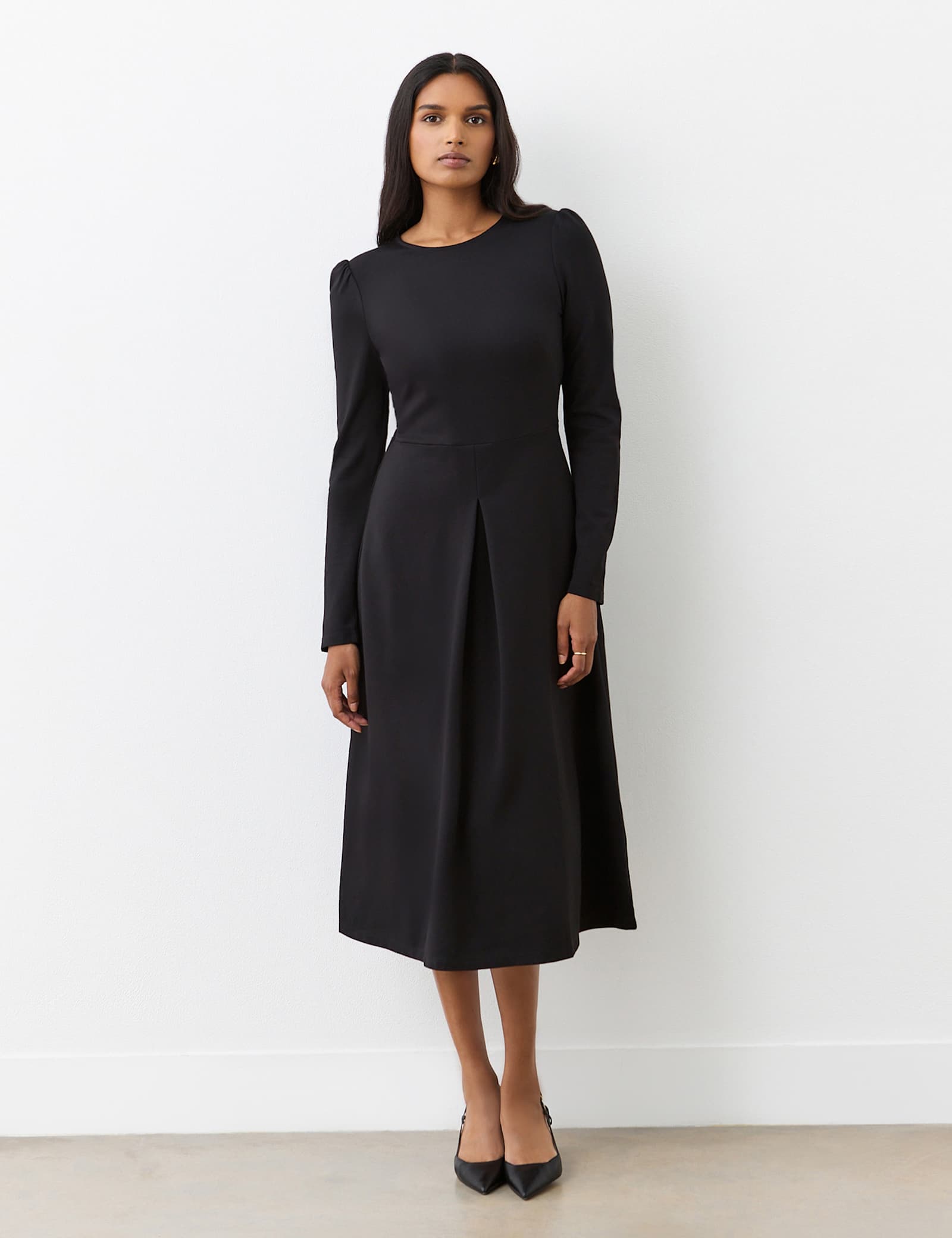 Ponte Jersey Midi Dress - image 2