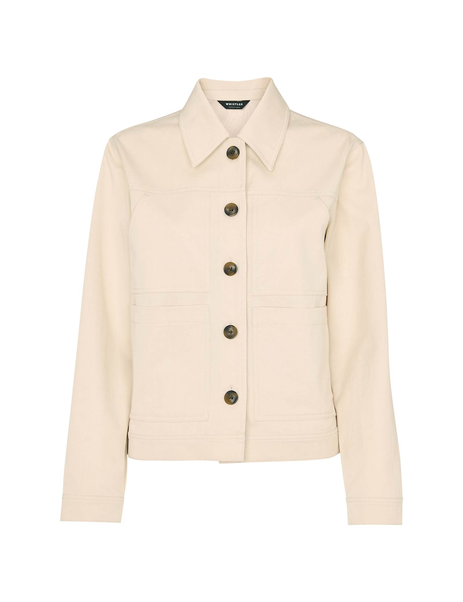 Mia Cotton Blend Utility Jacket - image 4