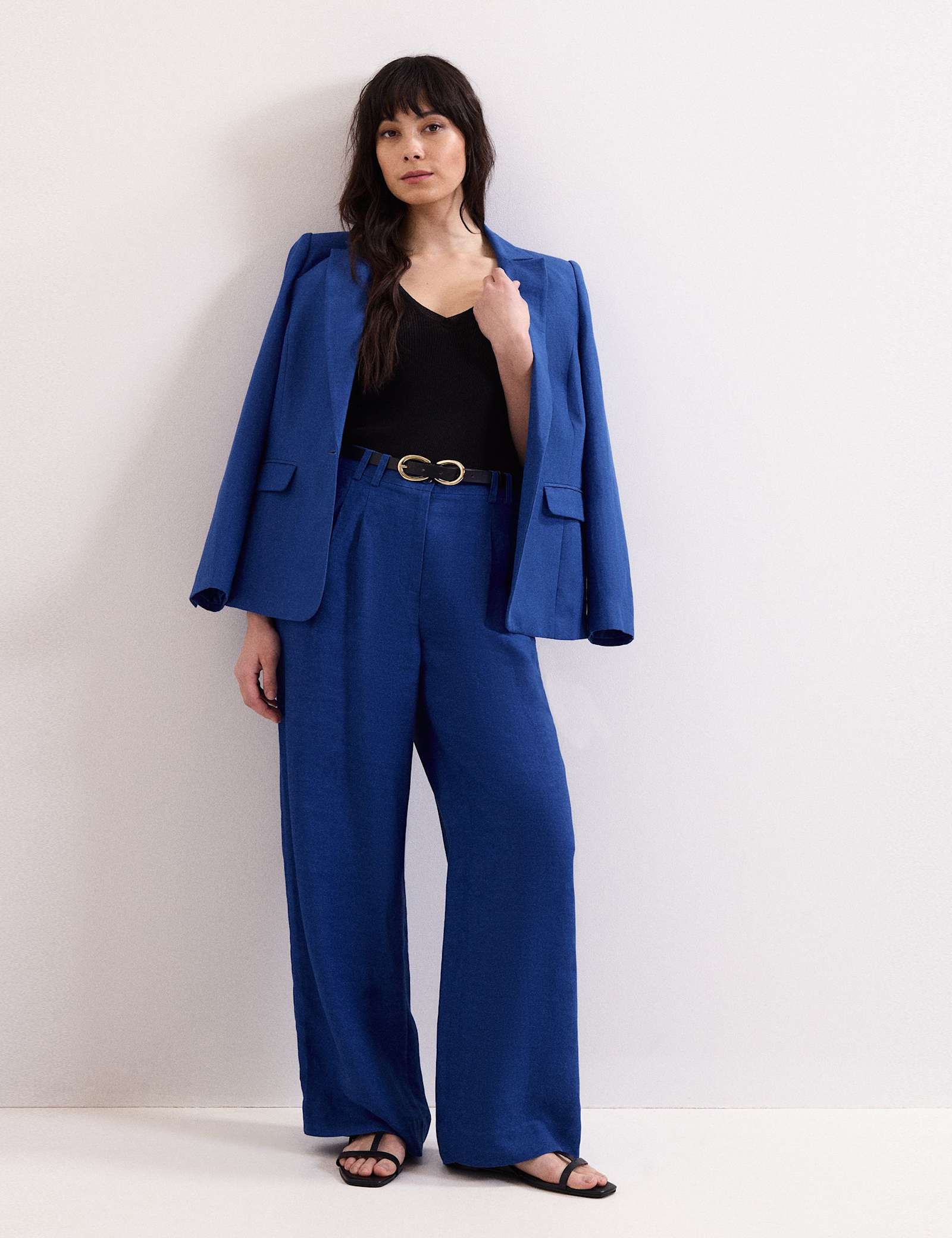 Linen Rich Blazer - image 5