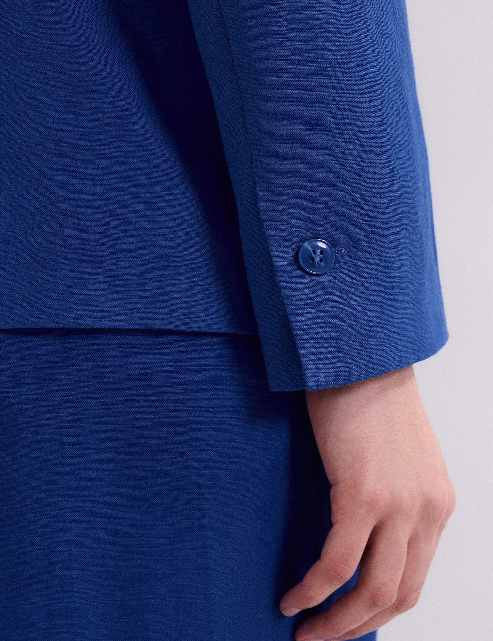 Linen Rich Blazer - image 3