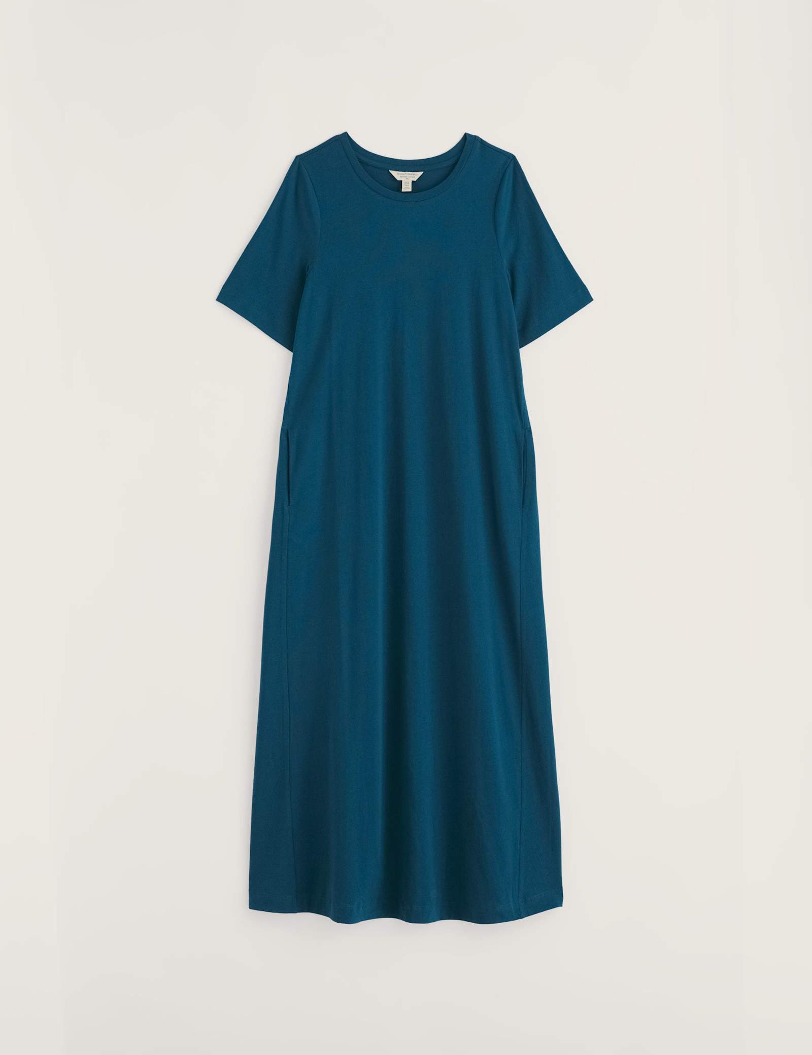 Pure Cotton Round Neck Maxi Dress - image 1