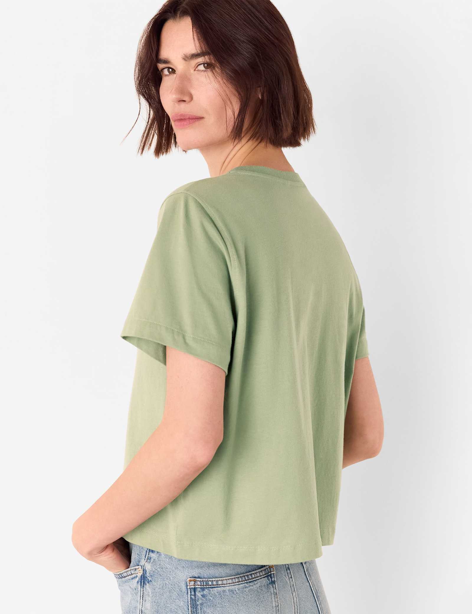 Pure Cotton Button Front T-Shirt - image 3