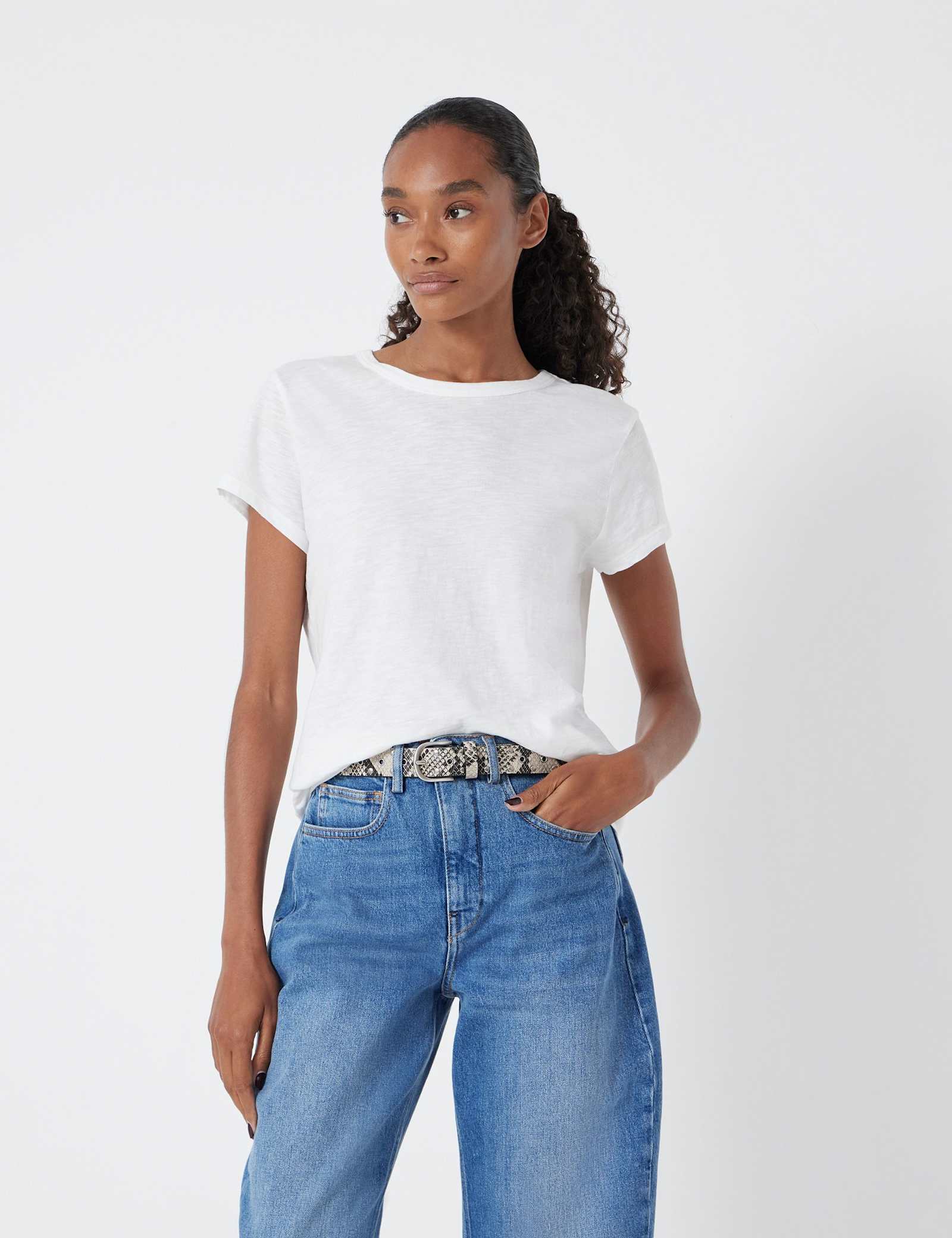 Pure Cotton Slim Fit T-Shirt - image 2