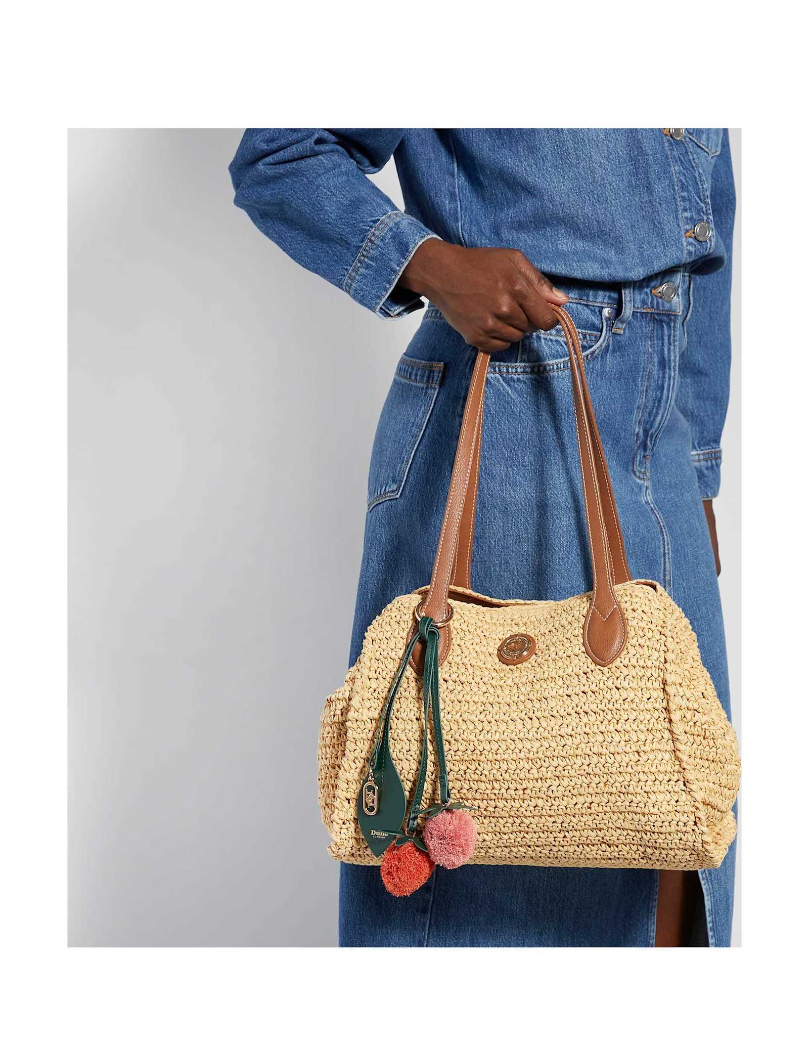 Raffia Tote Bag - image 5
