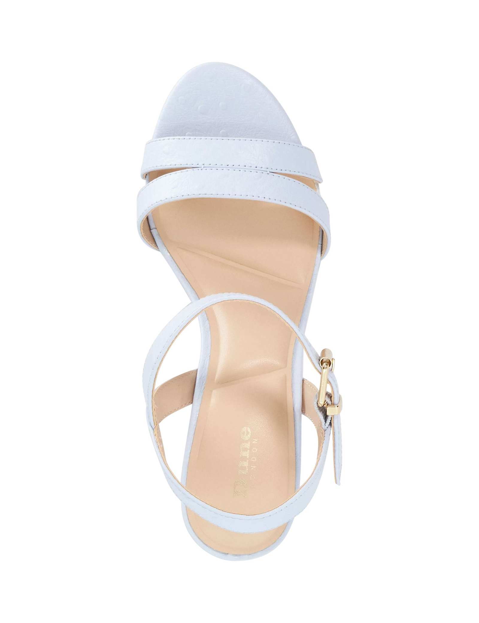 Leather Ankle Strap Block Heel Sandals - image 5