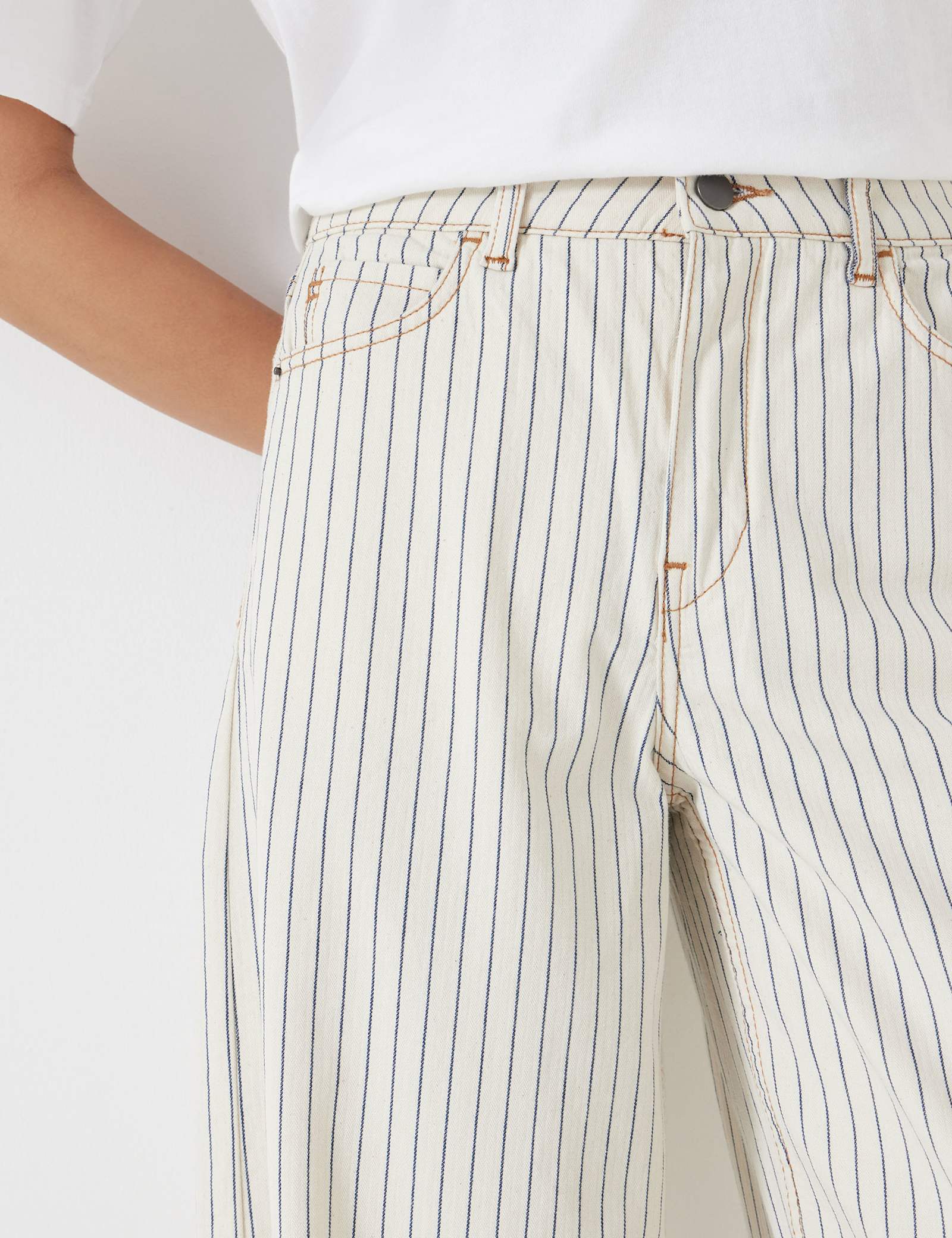 Nessa High Waisted Wide Leg Jeans - image 3