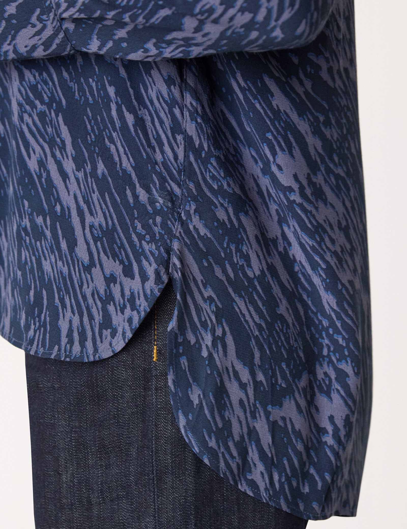 Printed Collared Shirt - image 3