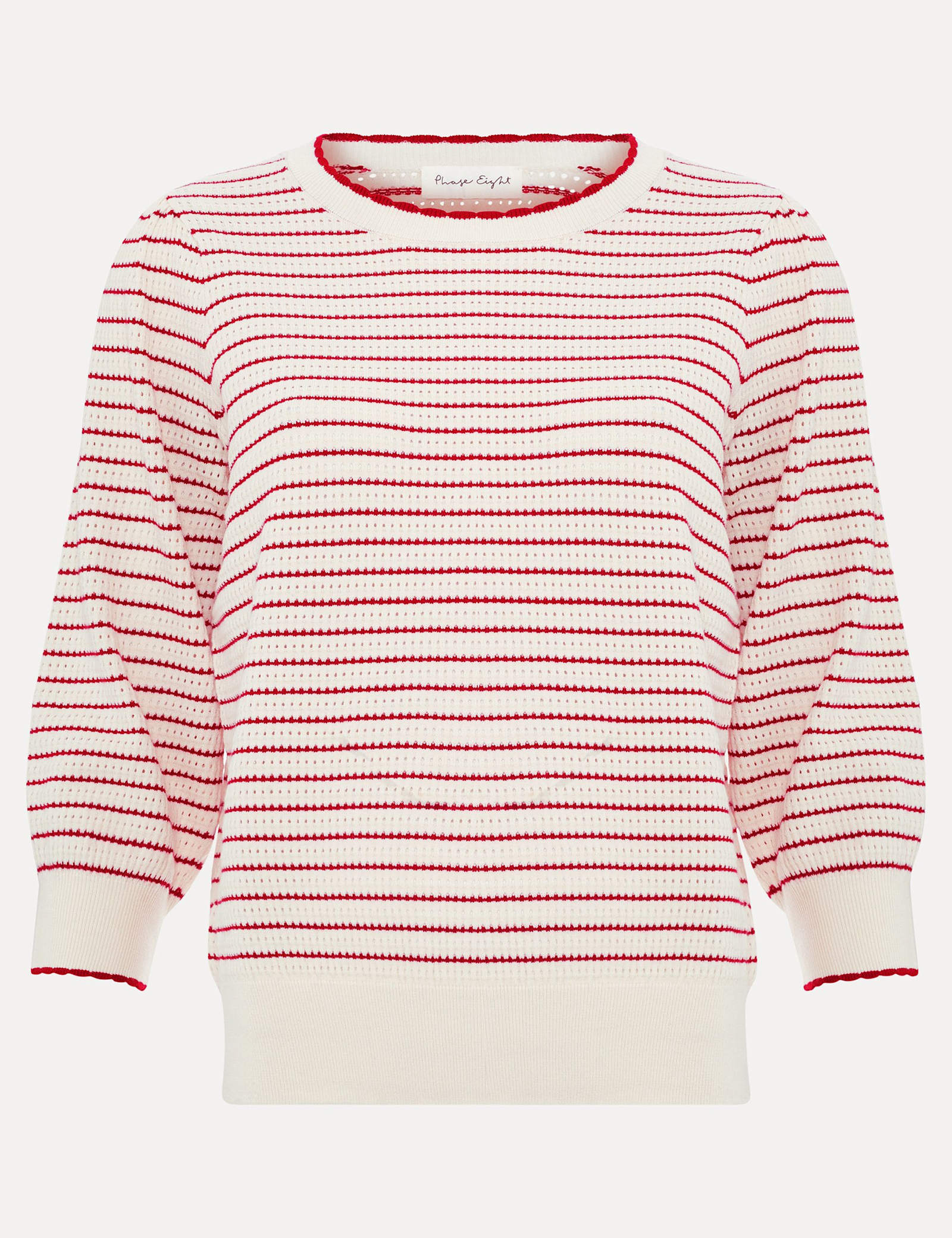 Striped Crew Neck Jumper - image 1