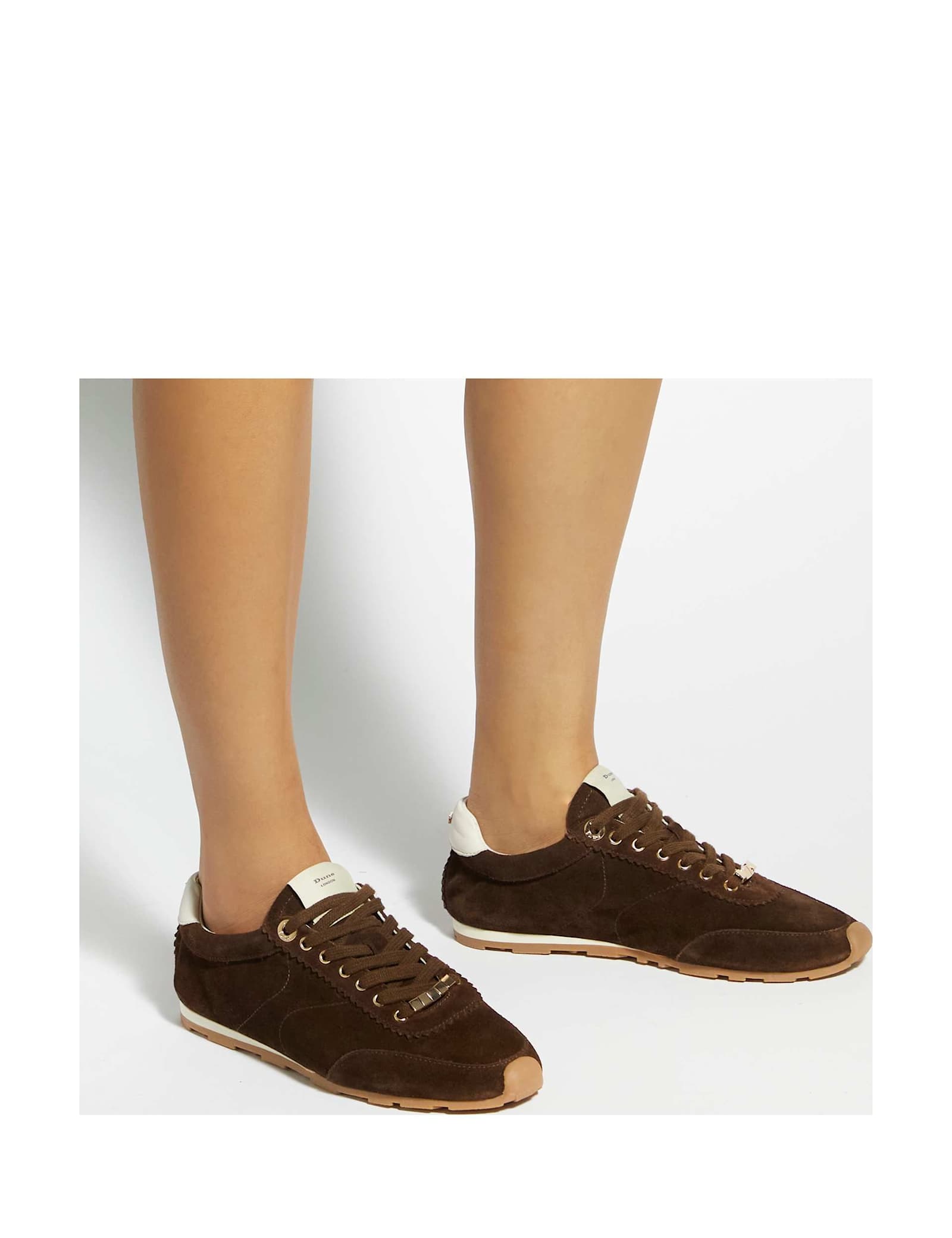 Suede Trainers - image 5