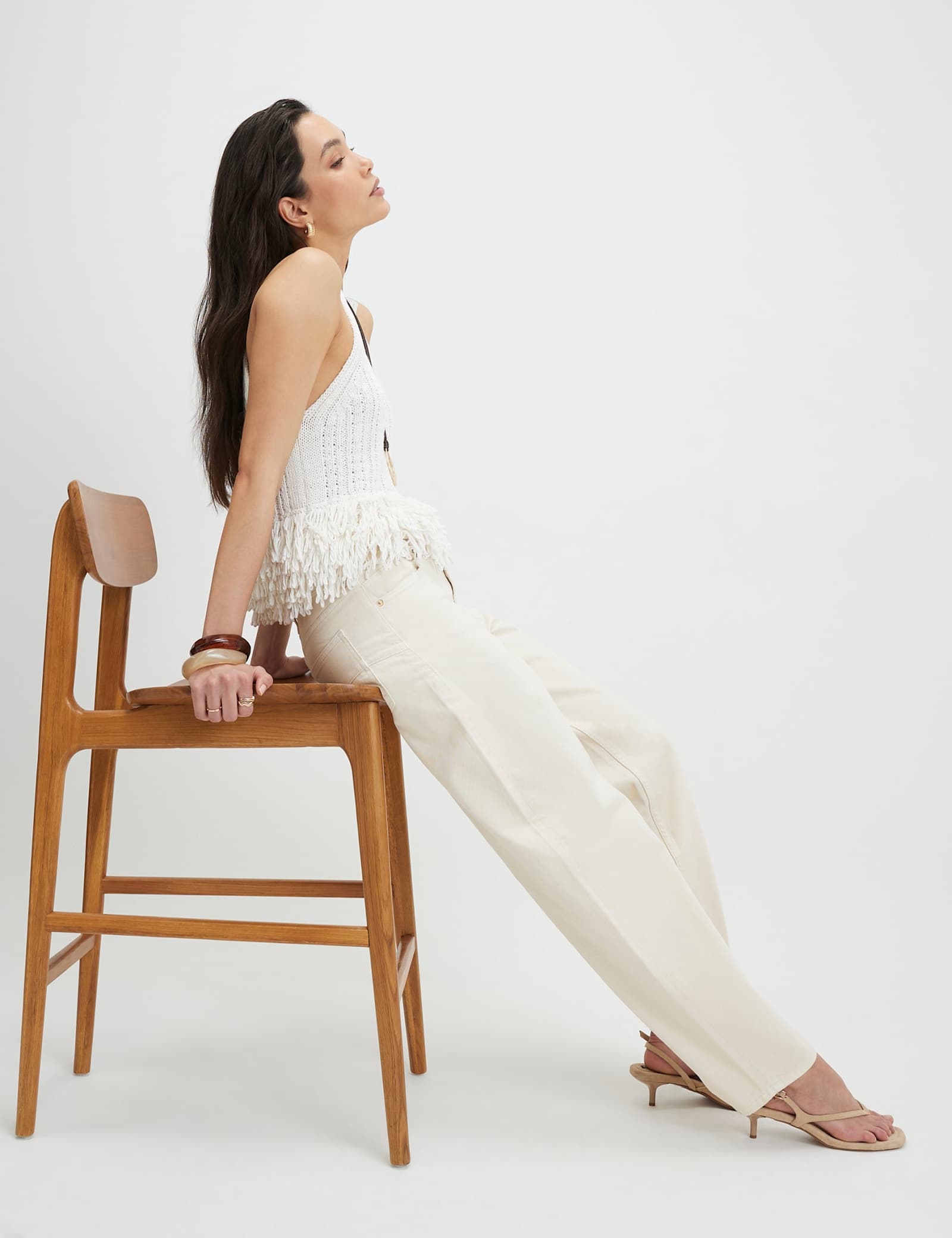 High Waisted Barrel Jeans - image 4