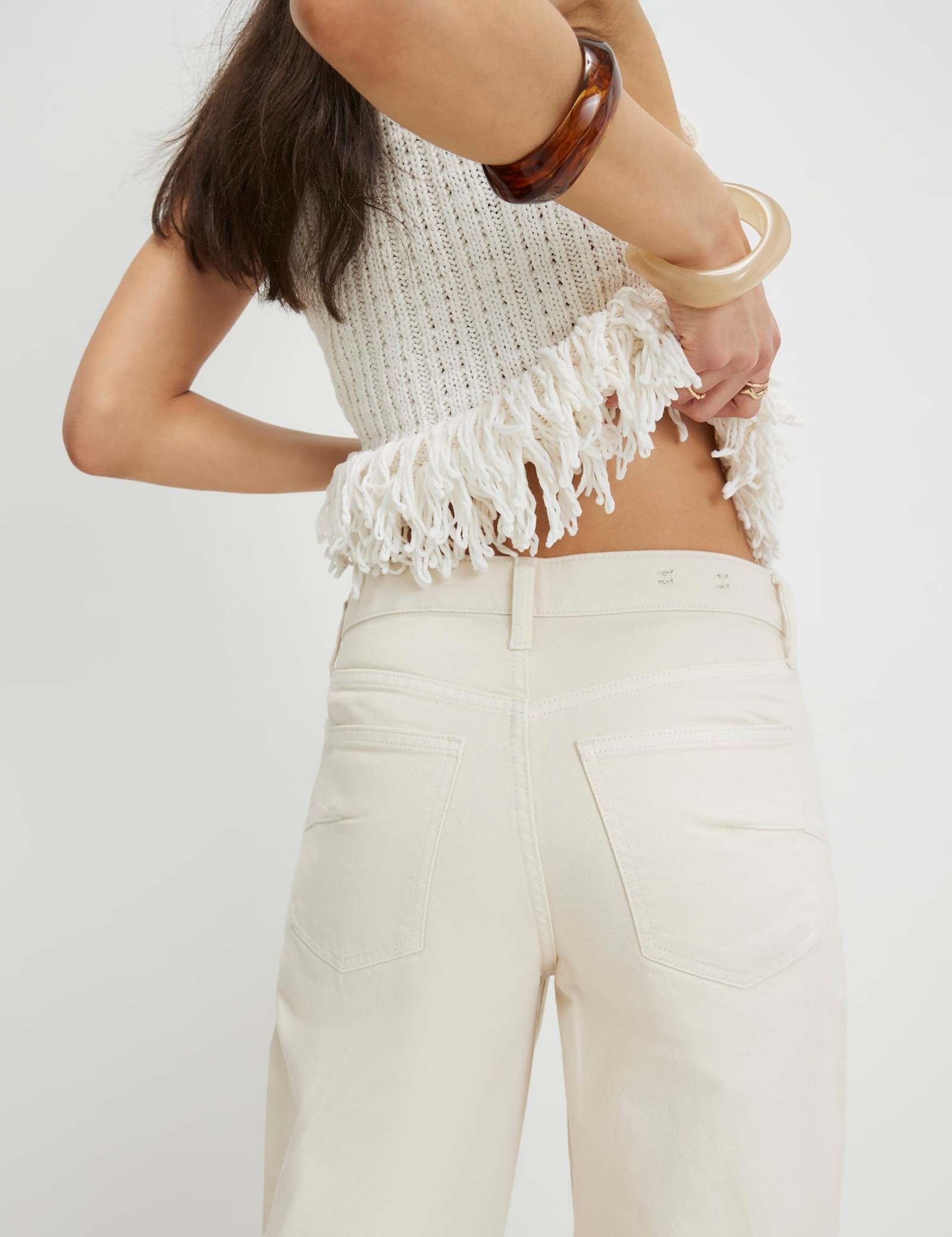 High Waisted Barrel Jeans - image 2