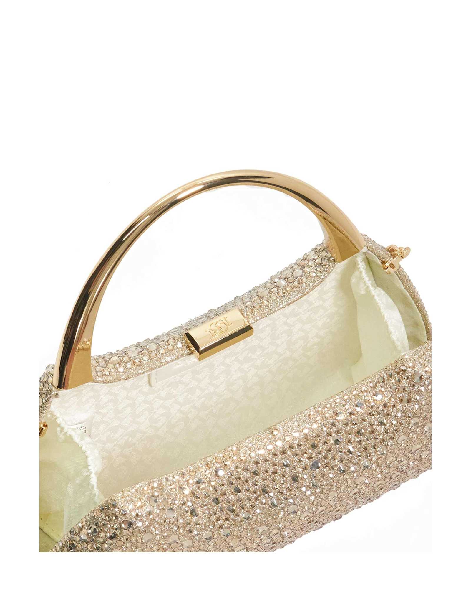 Diamante Chain Strap Clutch Bag - image 3
