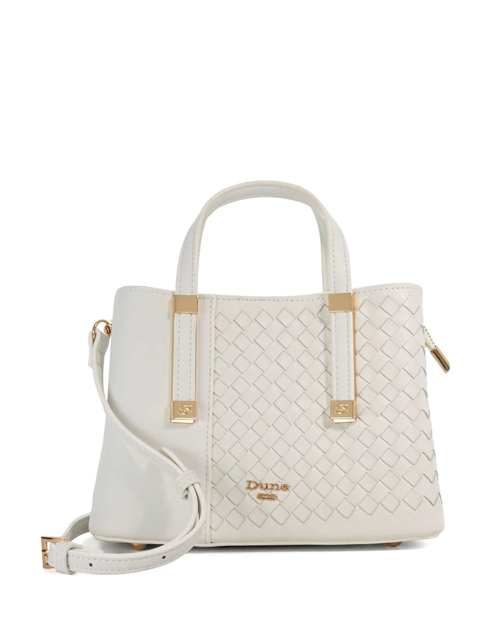 Woven Top Handle Tote Bag - image 1