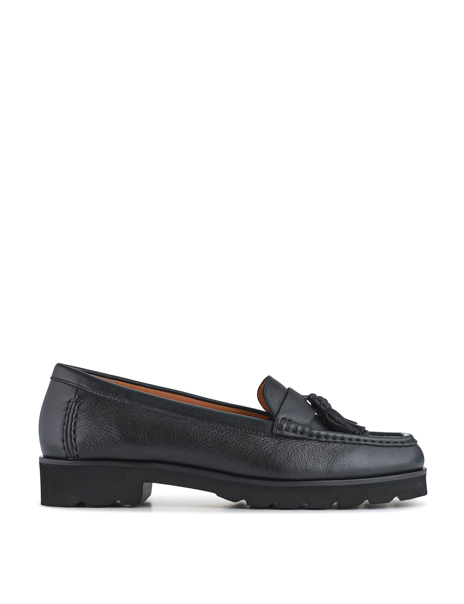 Patent Leather Tassel Loafers - image 3