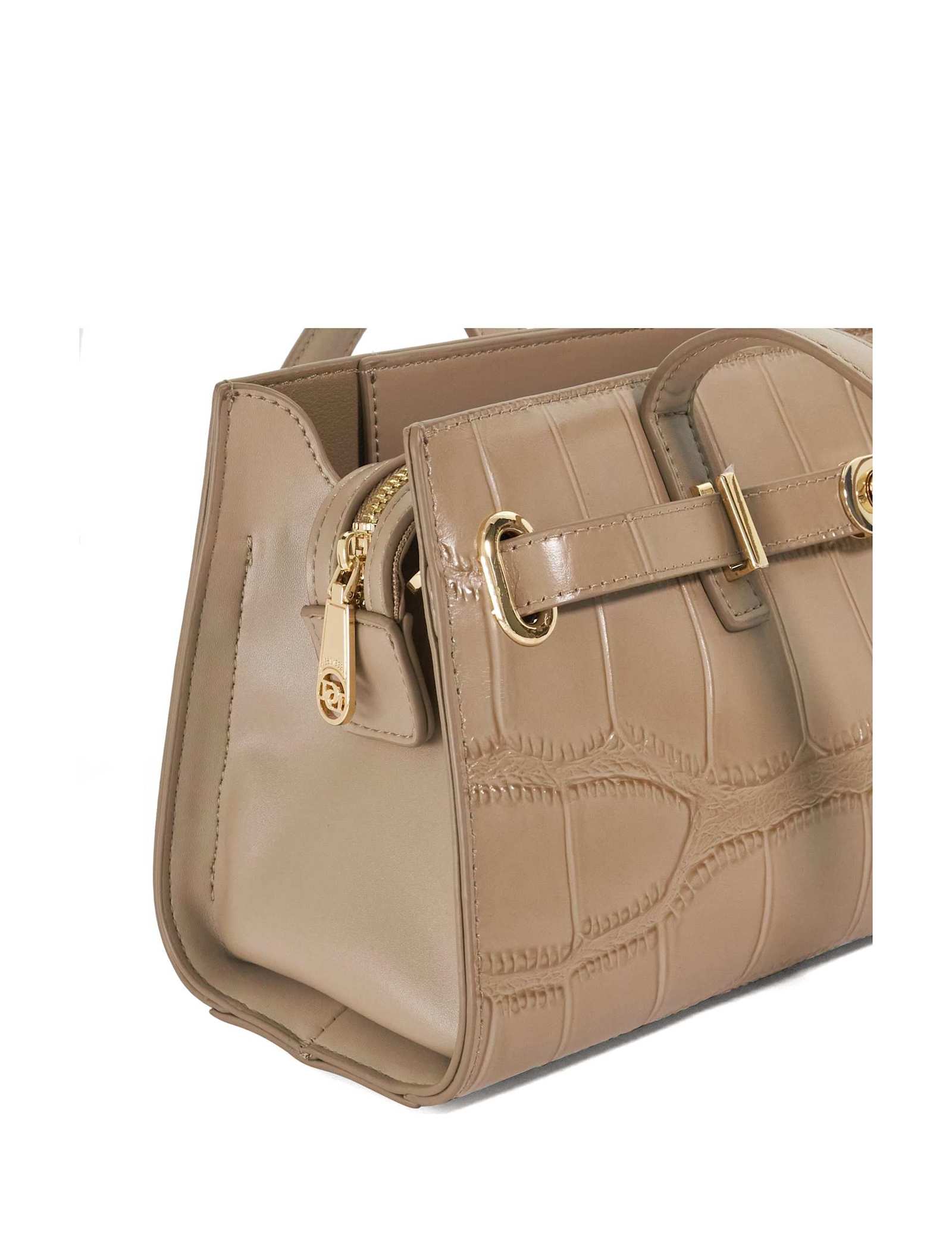 Faux Leather Shoulder Tote Bag - image 5