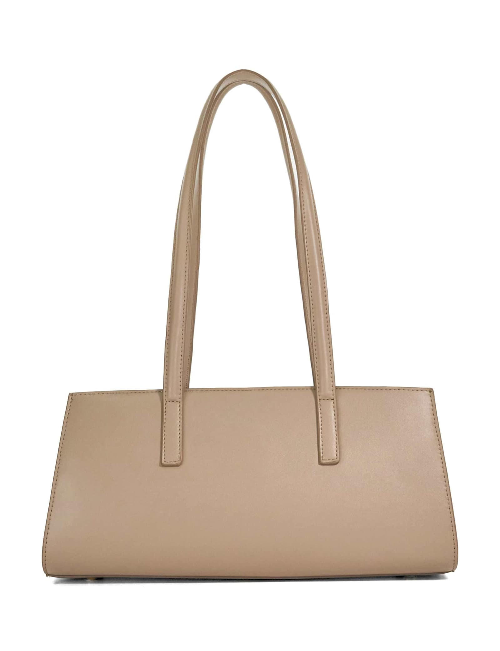Faux Leather Shoulder Tote Bag - image 4