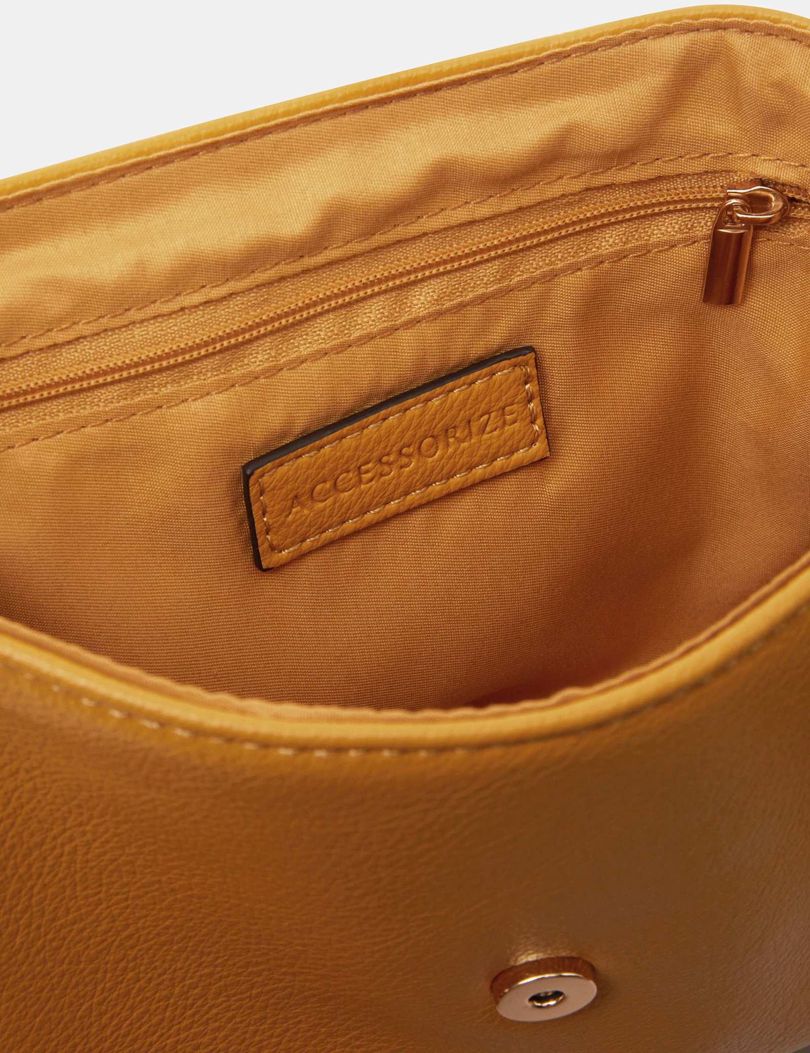 Faux Leather Cross Body Bag - image 2