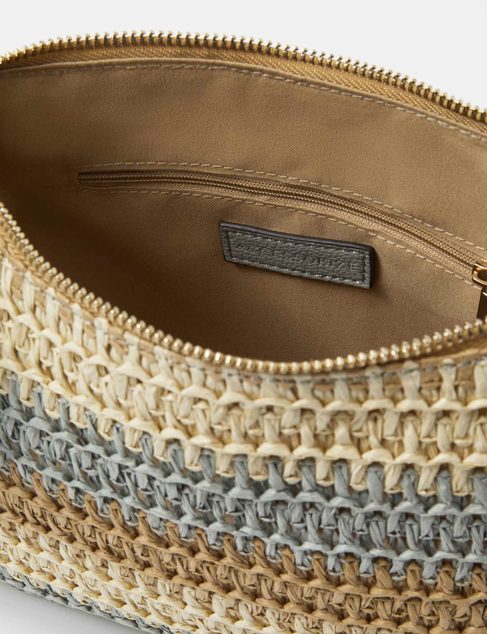 Woven Striped Cross Body Bag - image 2