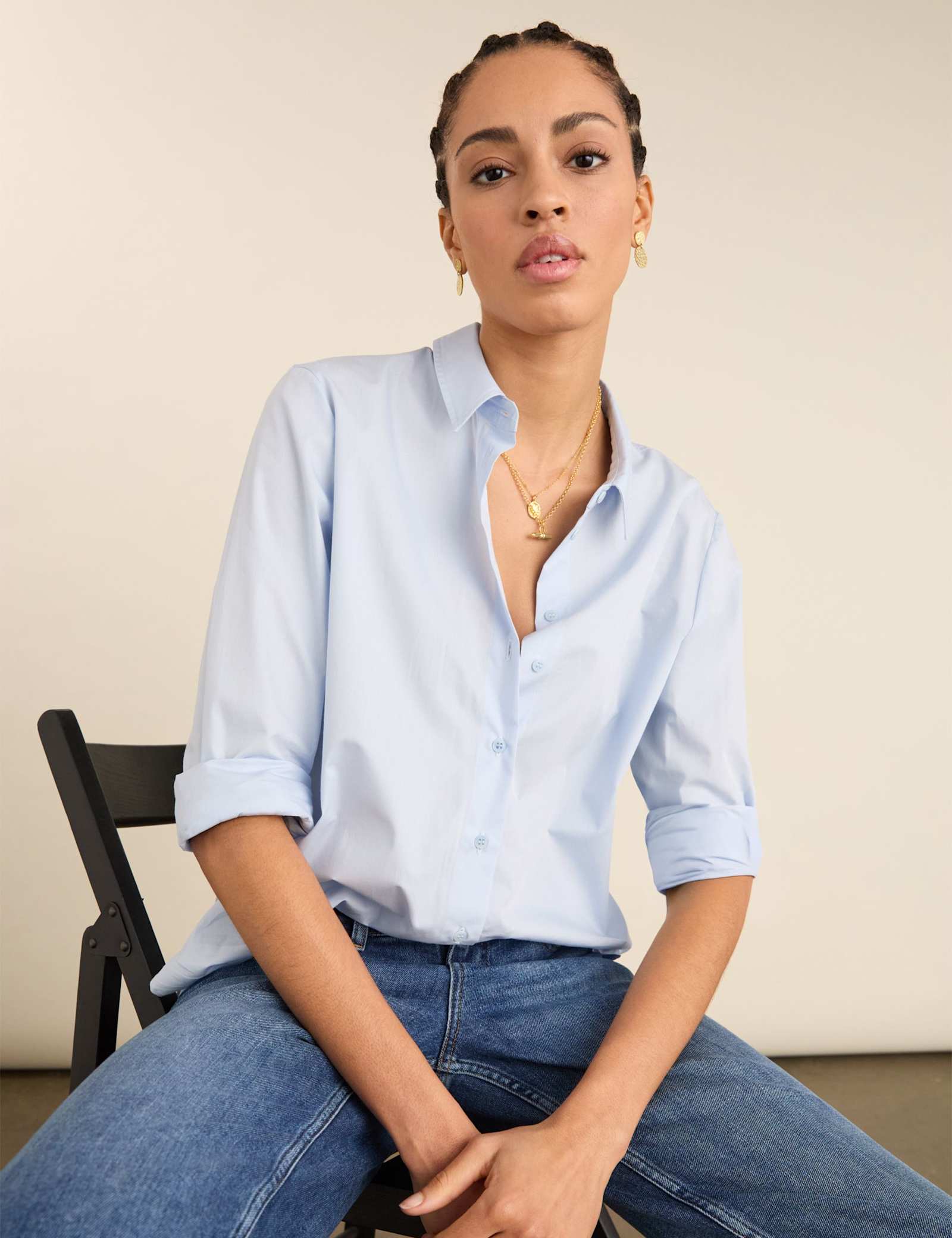 Pure Cotton Oversized Shirt - image 2