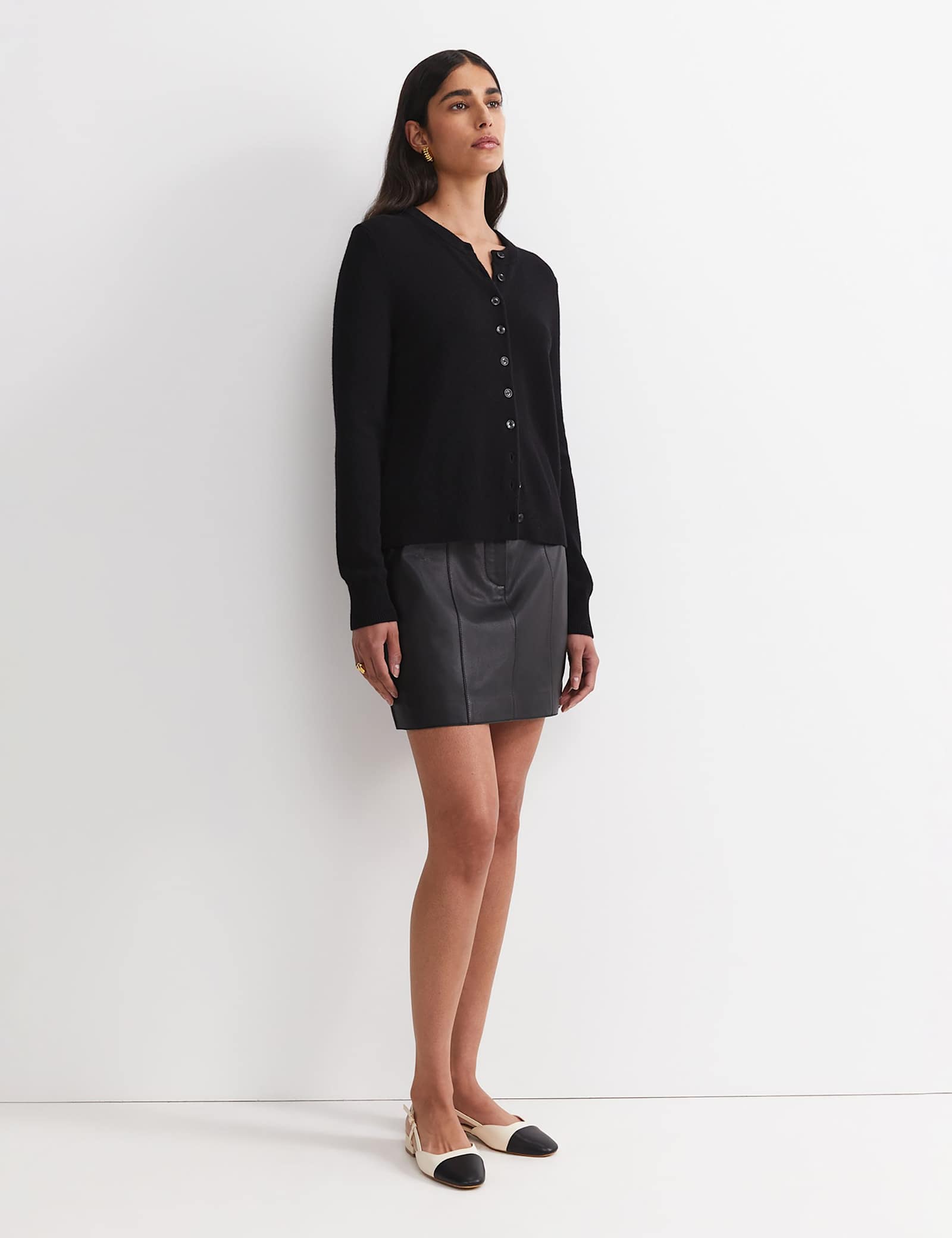 Pure Wool Button Front Cardigan - image 3