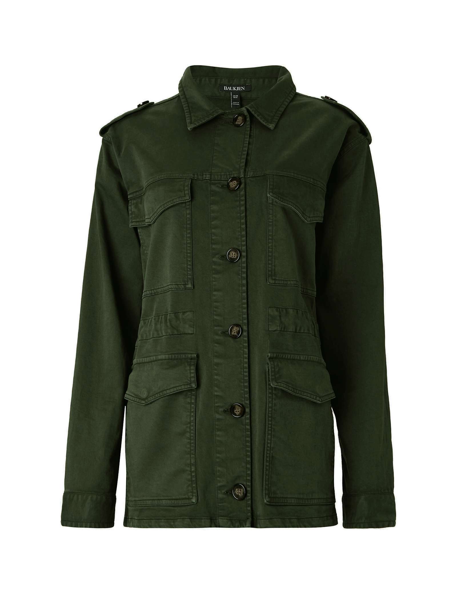 Cotton Rich Longline Utility Jacket - image 1