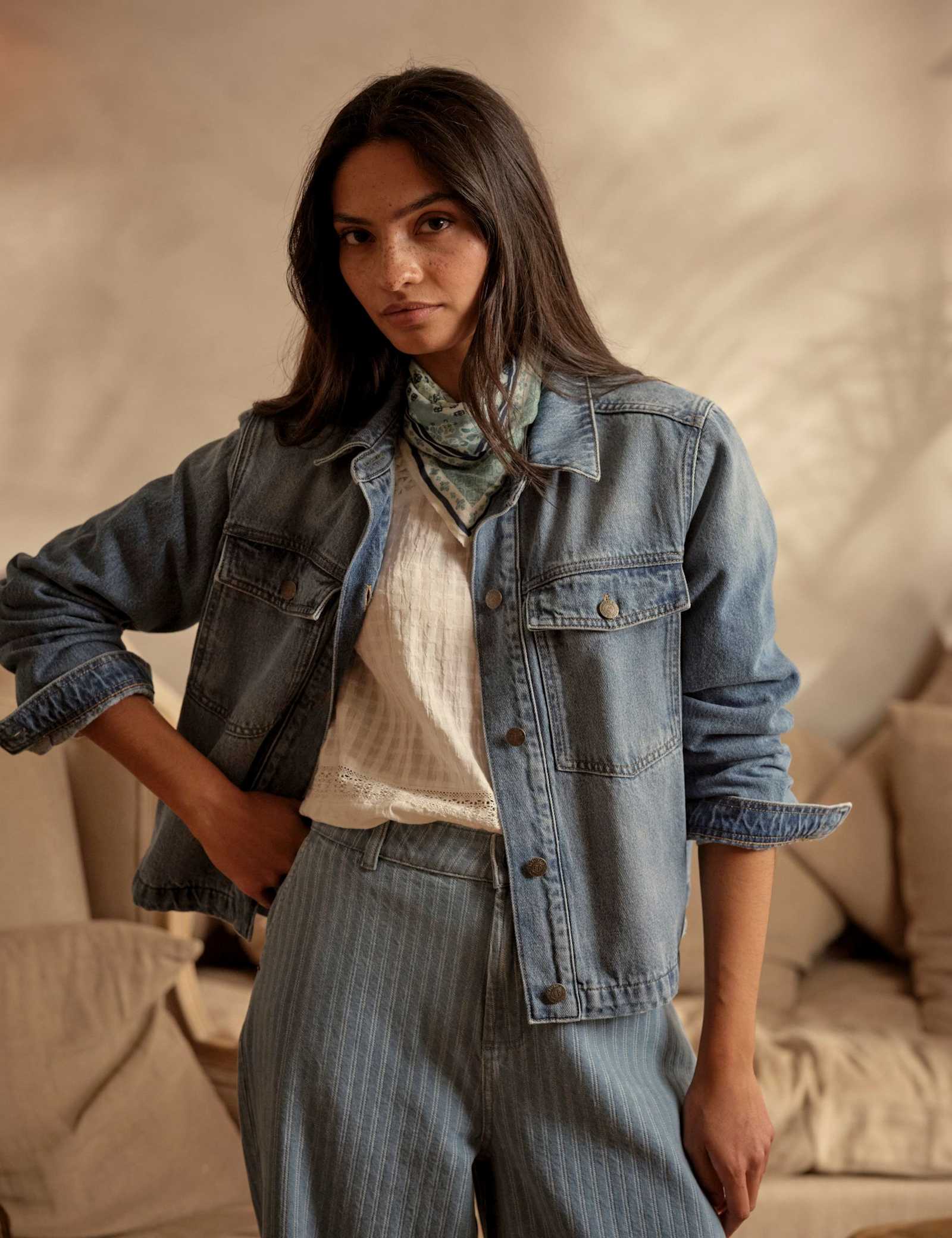 Thea Denim Jacket - image 4