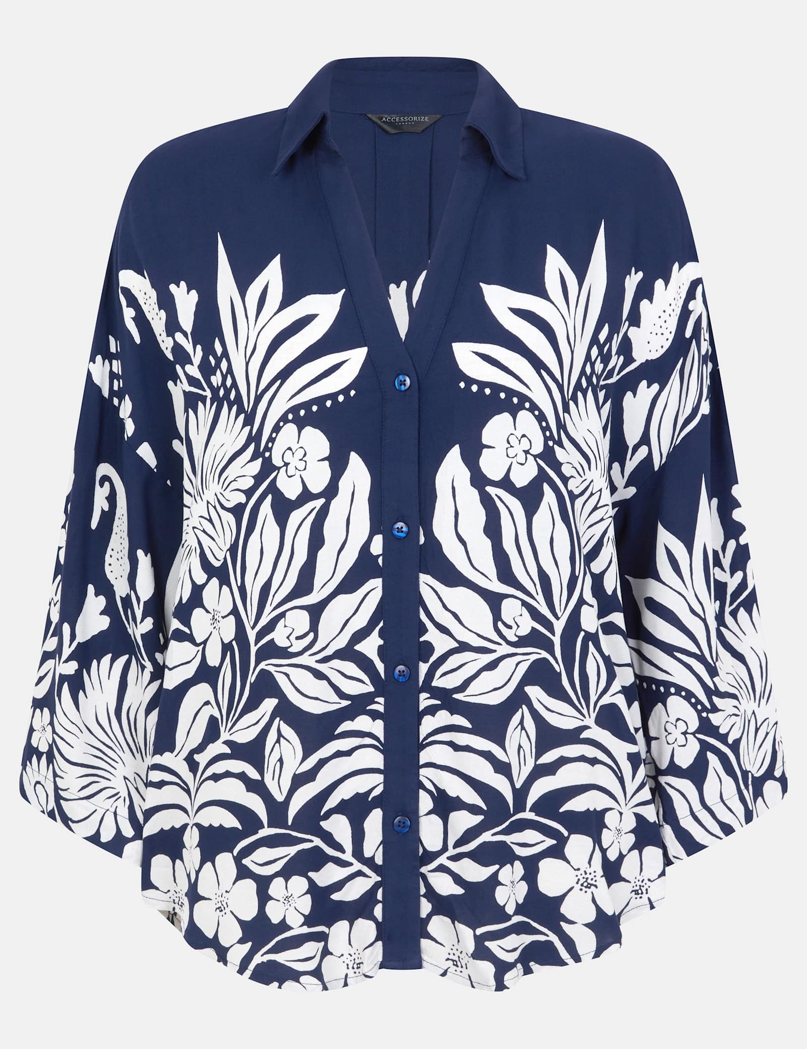 Floral Beach Shirt - image 1