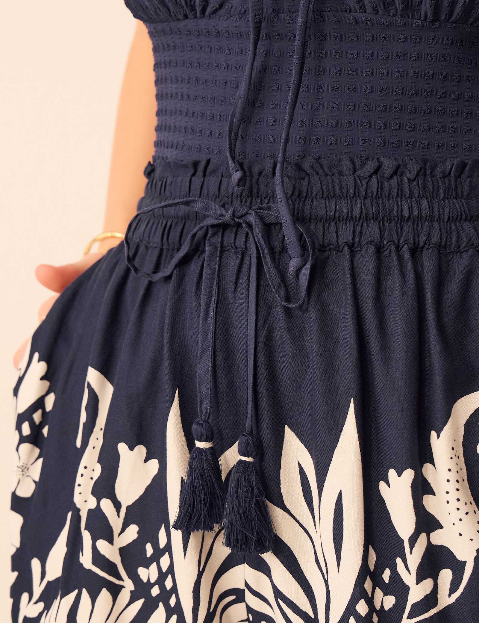 Floral Border Print Shorts - image 3