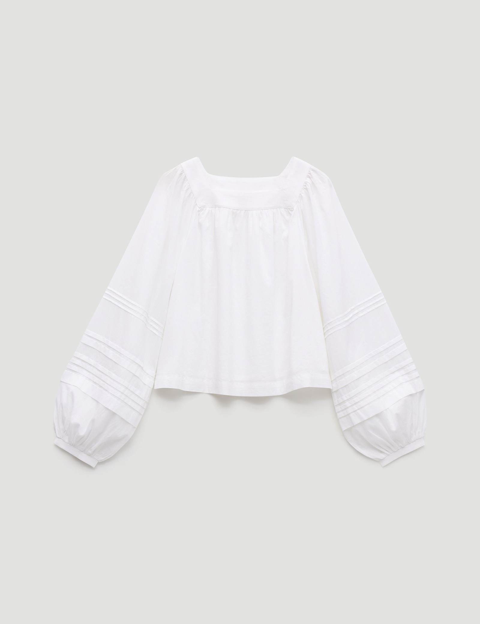 Pure Cotton Square Neckline Blouse - image 1