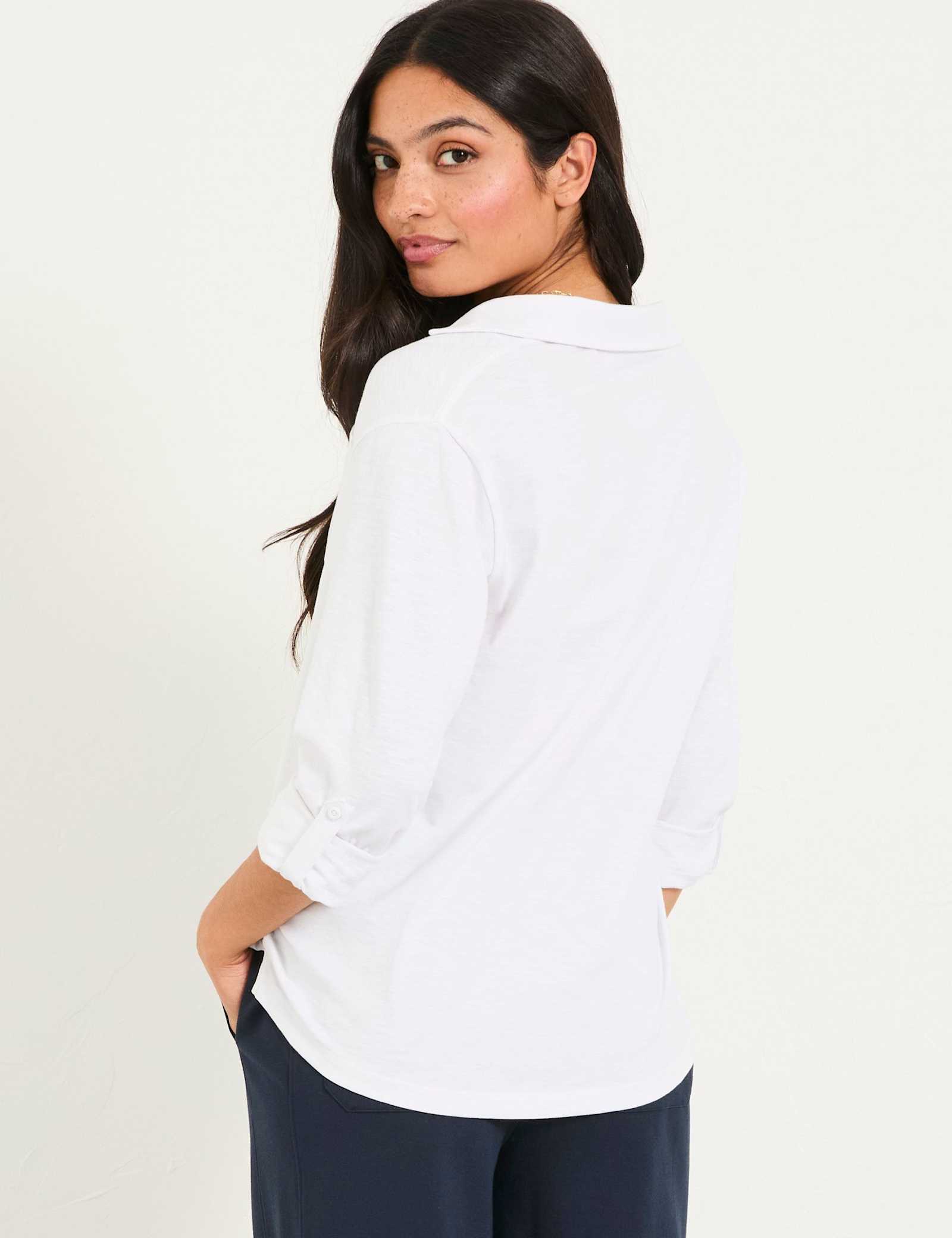 Jersey Collared Shirt - image 5