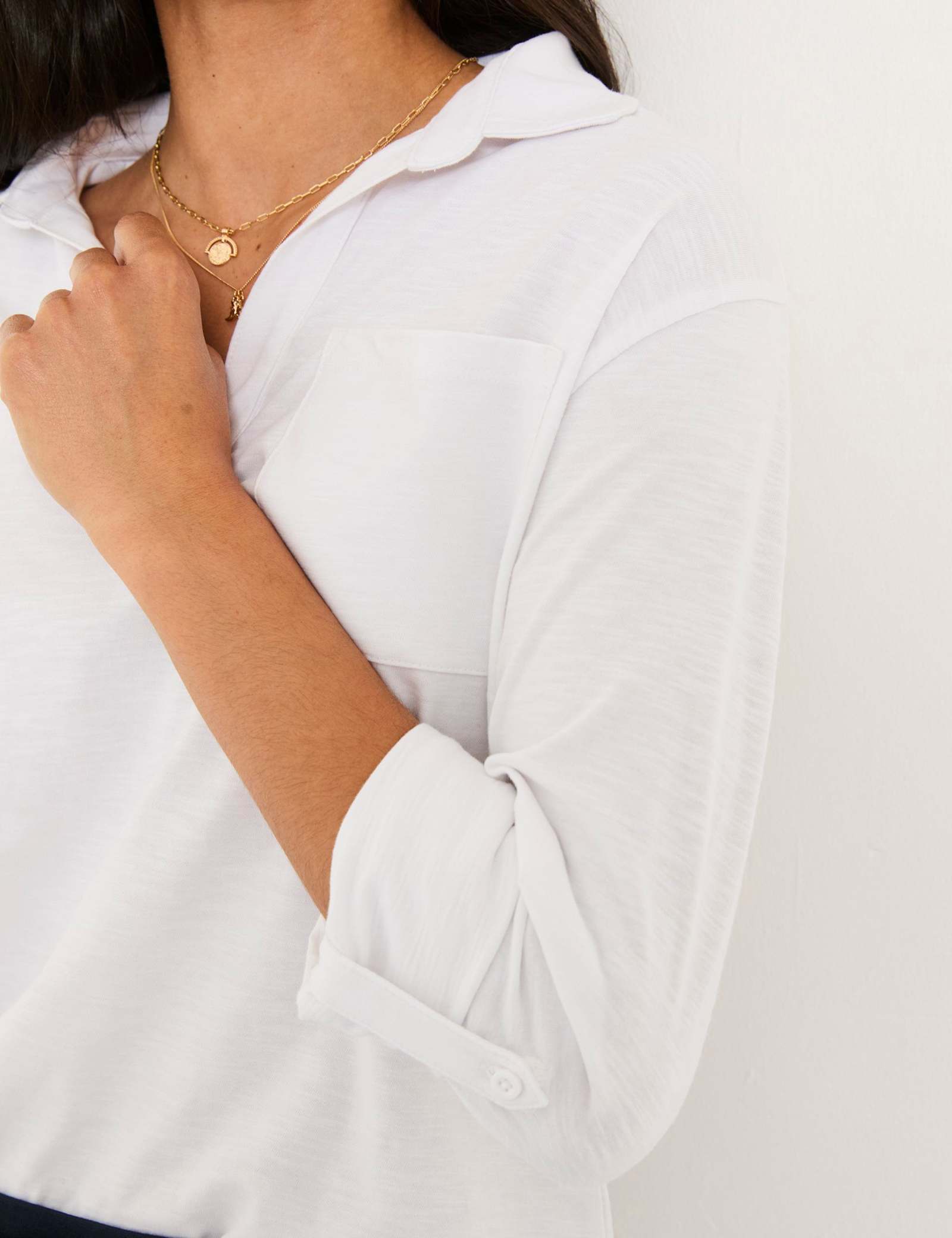 Jersey Collared Shirt - image 4