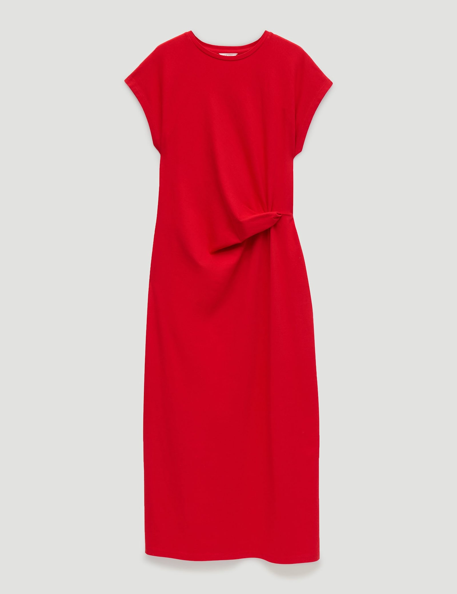Pure Cotton Striped Midaxi Column Dress - image 1