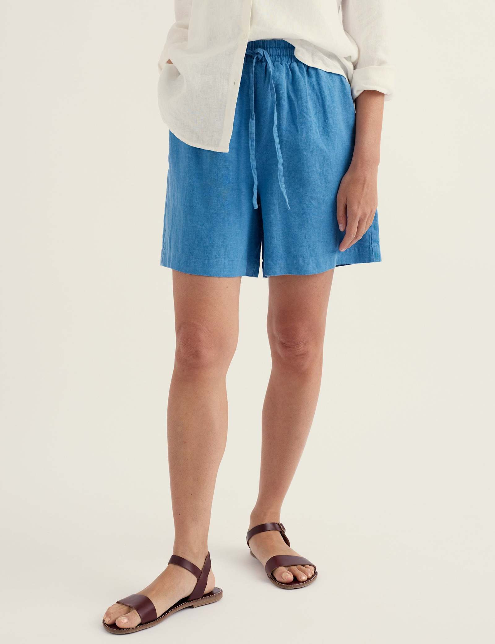 Pure Linen Shorts - image 5