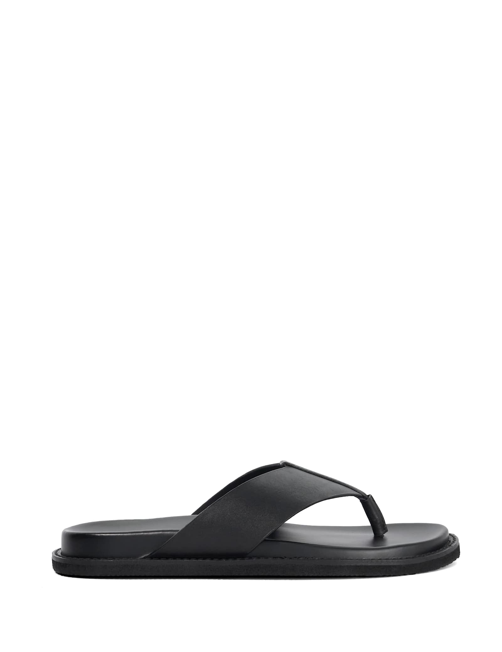 Leather Toe Post Sandals - image 1