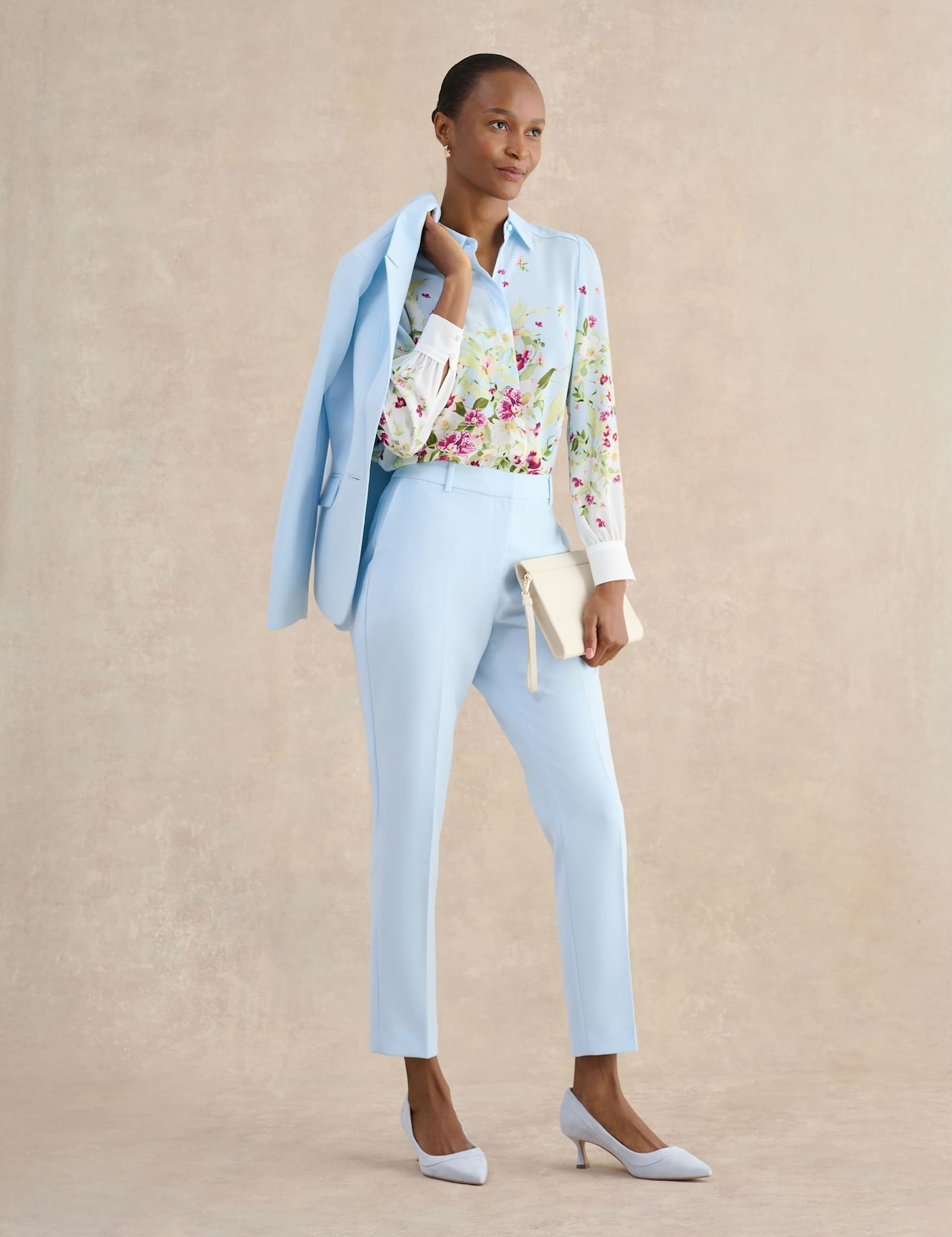 Floral Collared Button Through Shirt - image 5