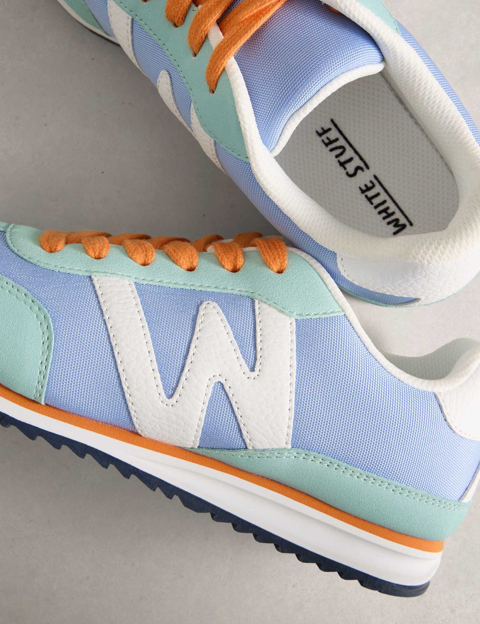 Lace Up Side Detail Trainers - image 3