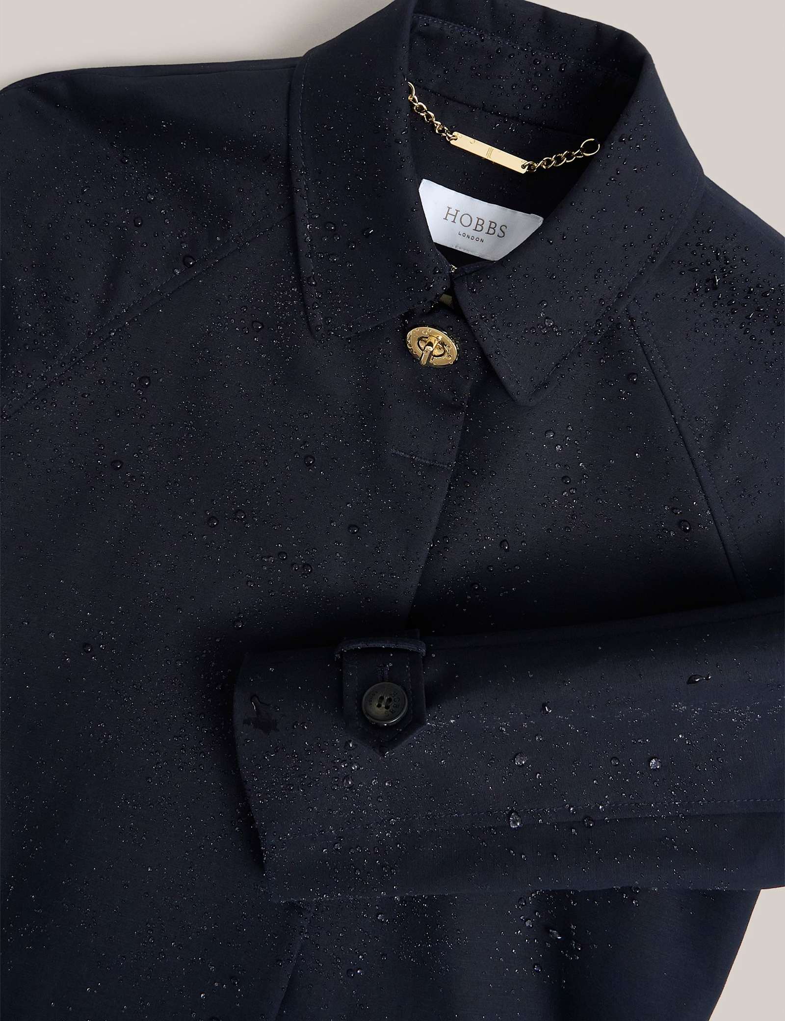 Cotton Rich Collared Trench Coat - image 5