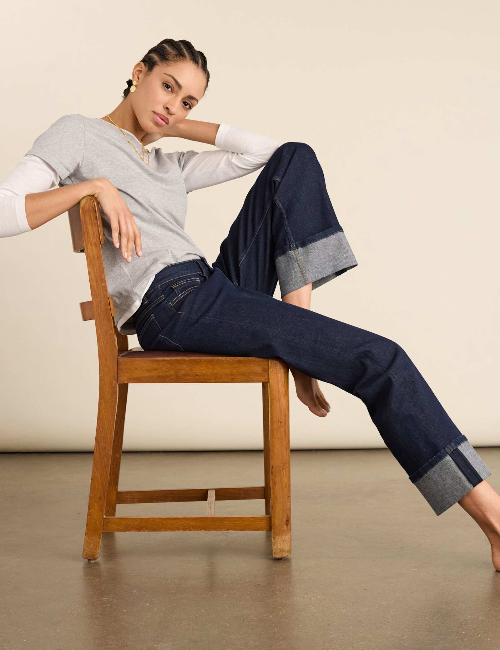 Pure Cotton Double Layer Top - image 4