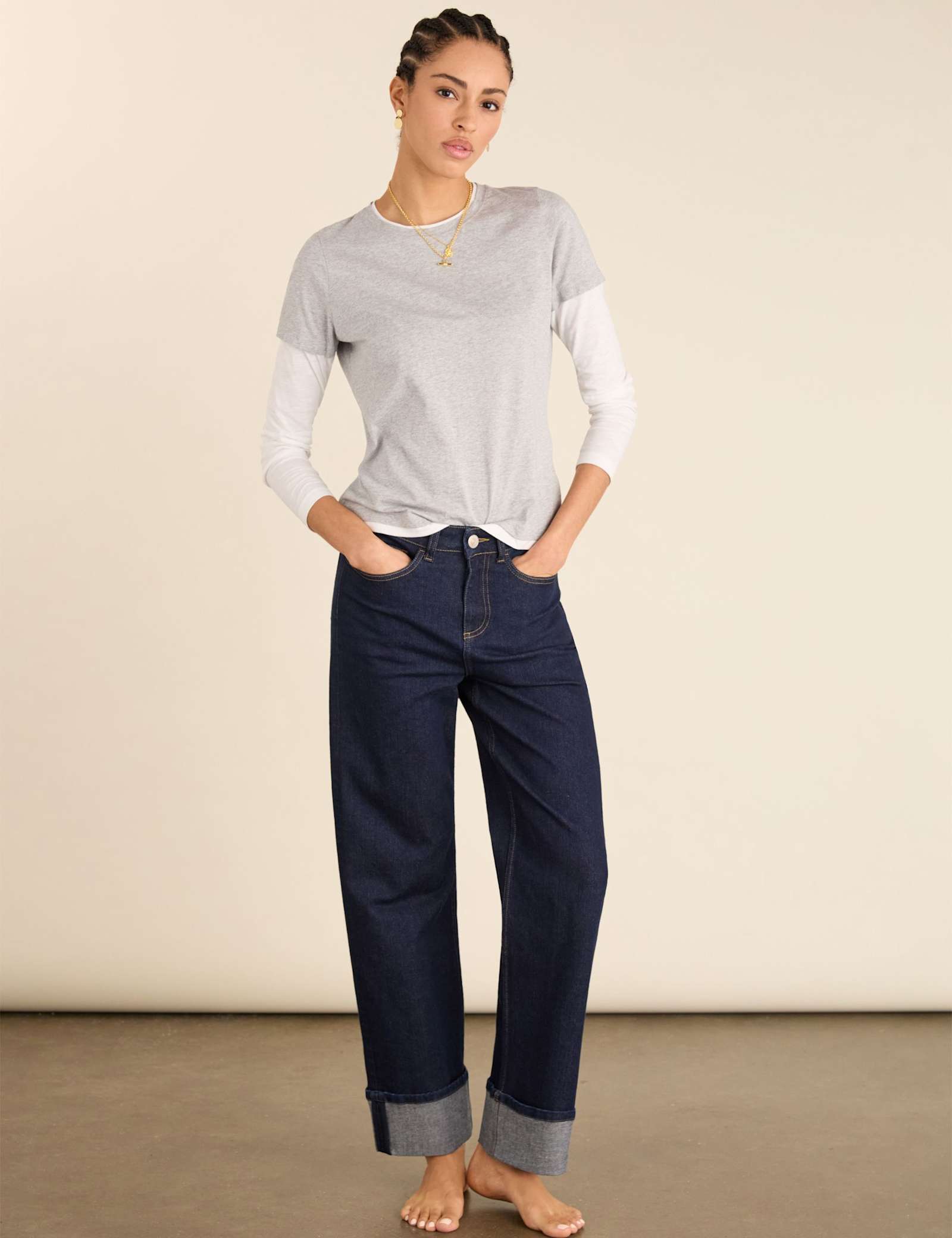 Pure Cotton Double Layer Top - image 3
