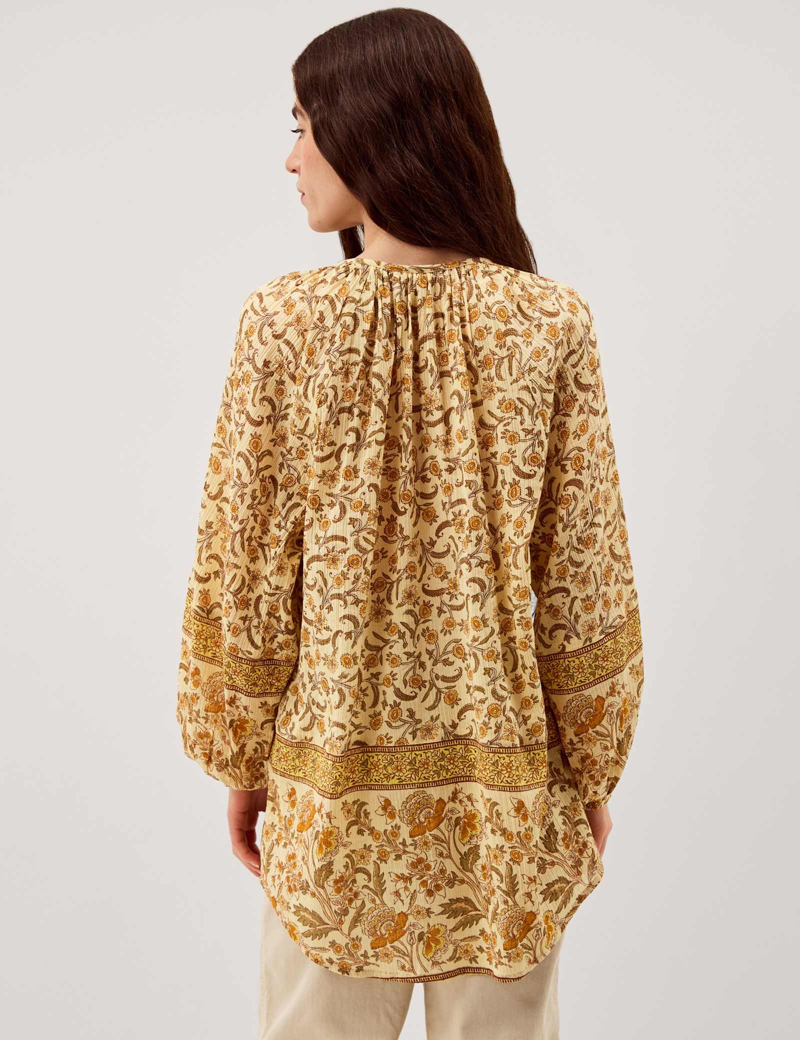 Pure Cotton Floral Shirt - image 5
